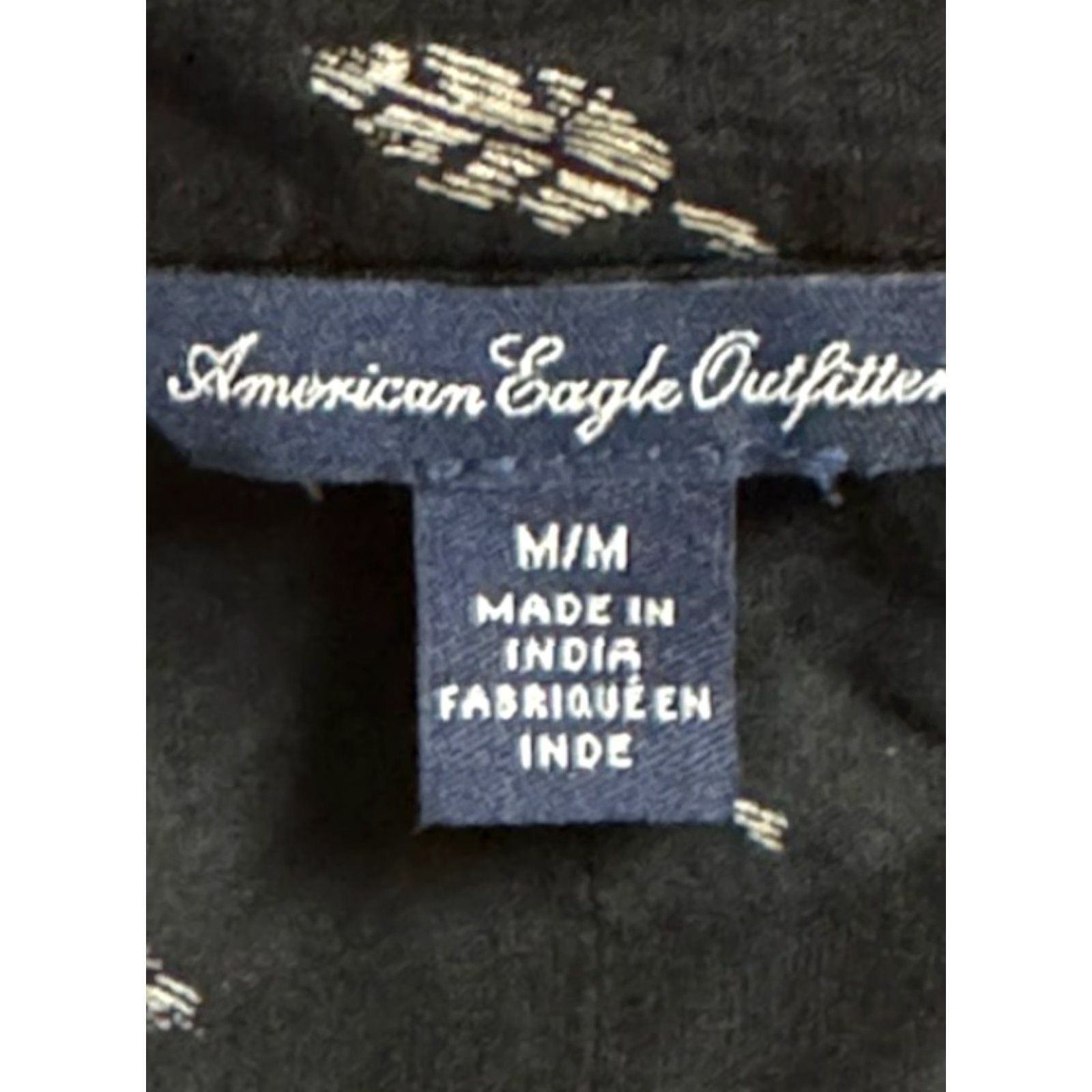 American Eagle Outfitters VINTAGE American Eagle Outfitters Top Womens M Leaf Print Fairy Grunge Whimsigoth Y2K Shirt Size M / US 6-8 / IT 42-44 - 7 Thumbnail