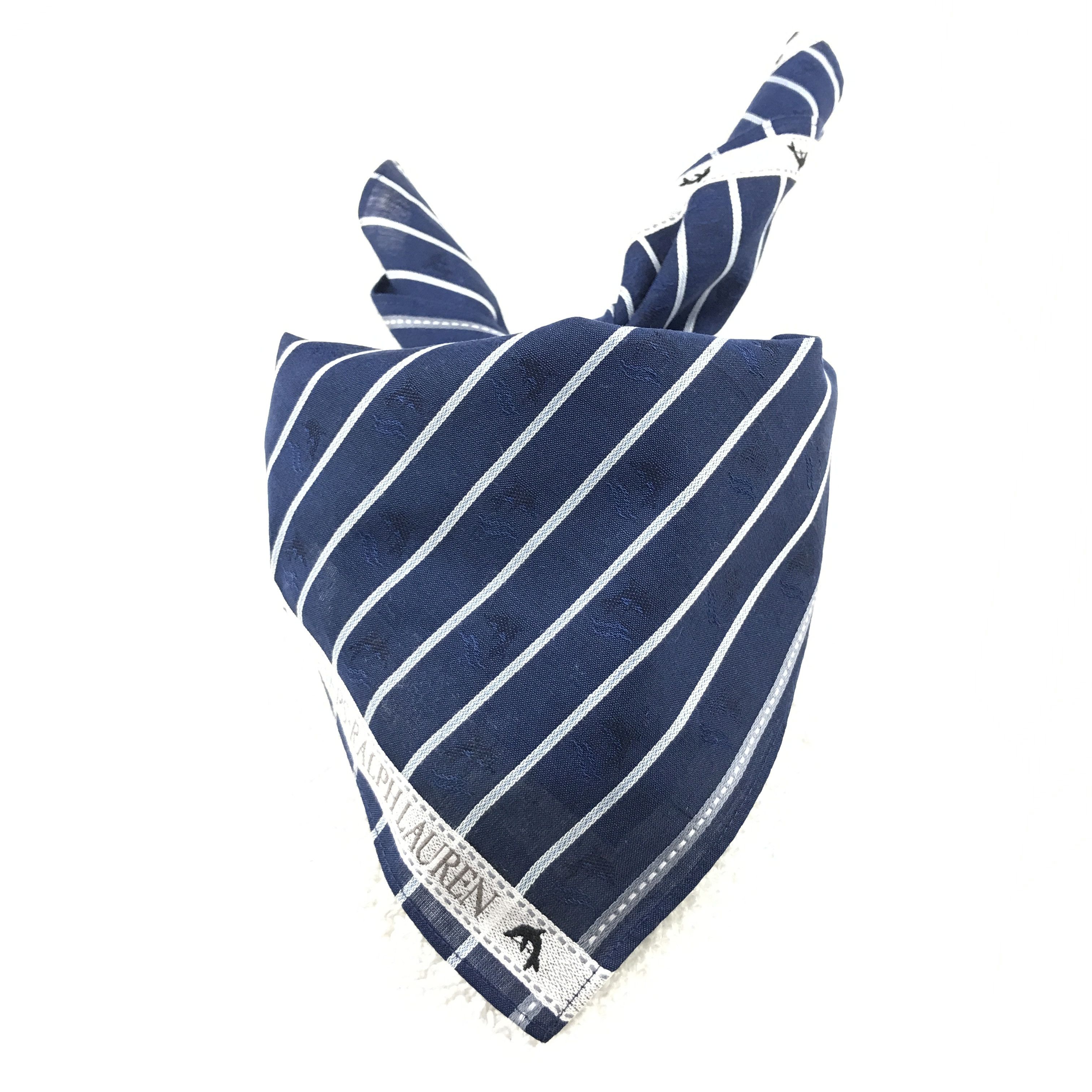 Designer × Ralph Lauren × Vintage Vintage Ralph Lauren Bandana Neckerchief Handkerchief Size ONE SIZE - 4 Thumbnail