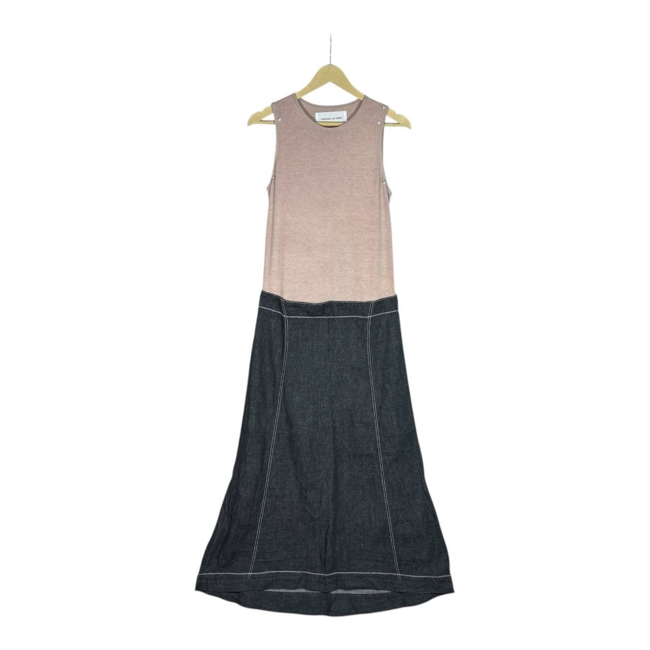 Tsumori Chisato Tsumori Chisato Archive Denim Maxi Dress Issey Miyake Size 2 Size M / US 6-8 / IT 42-44 - 1 Thumbnail
