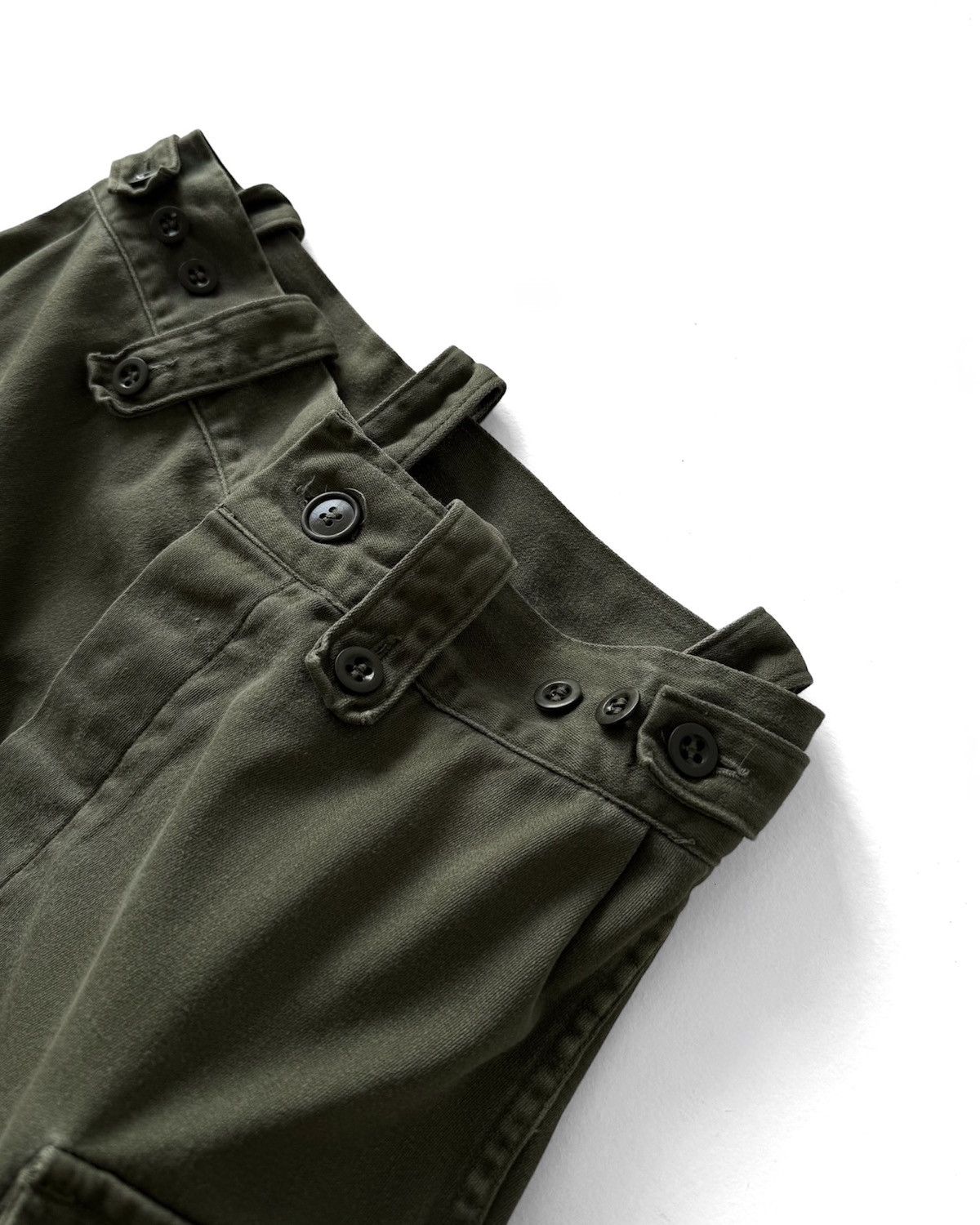 Vintage VINTAGE 70s DUTCH ARMY MILITARY CARGO PANTS Size US 28 / EU 44 - 6 Thumbnail