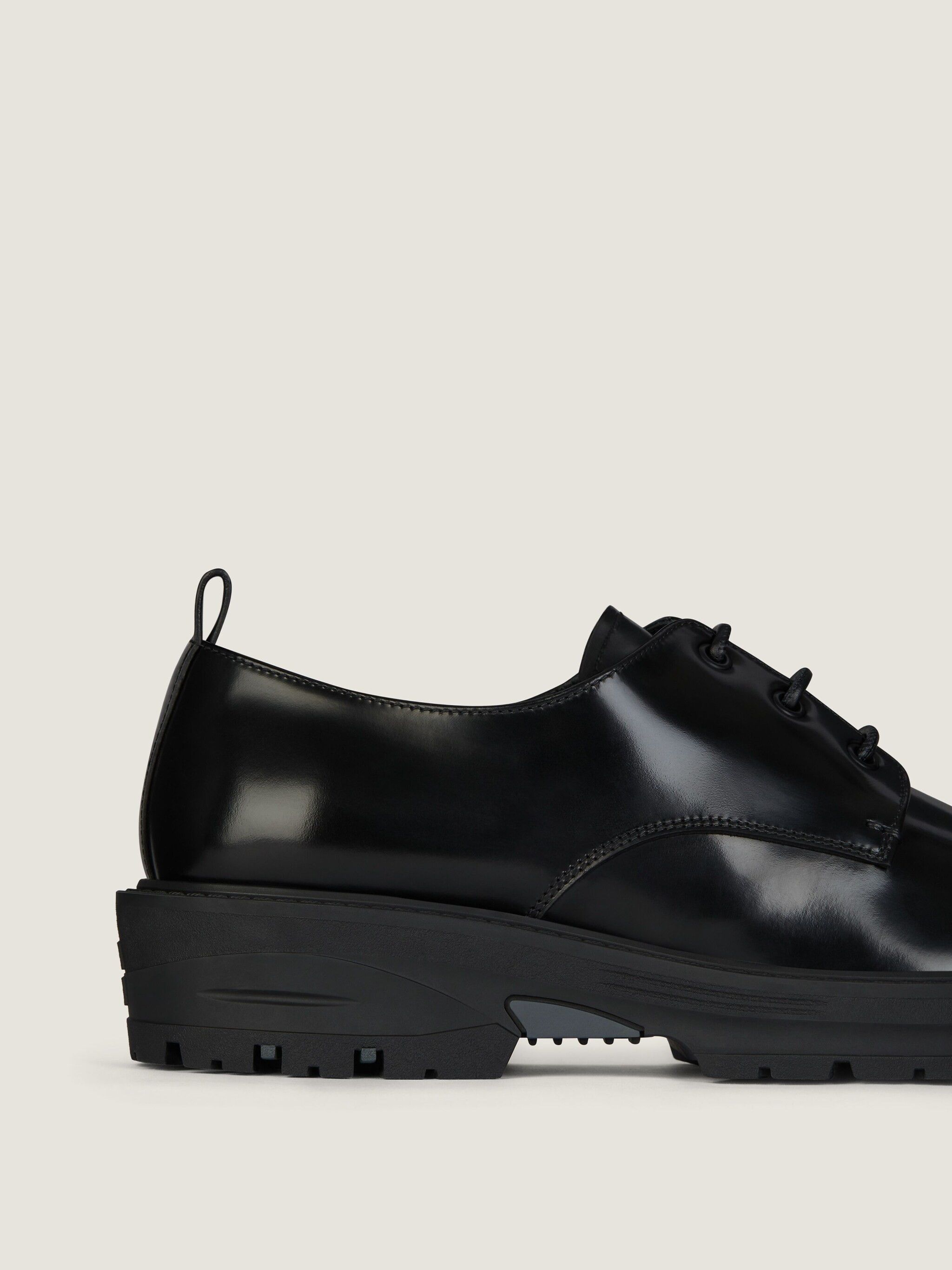 Givenchy o1w1db10426 Show Lace-Up Derby Shoes in Black Size US 10 / EU 43 - 4 Thumbnail
