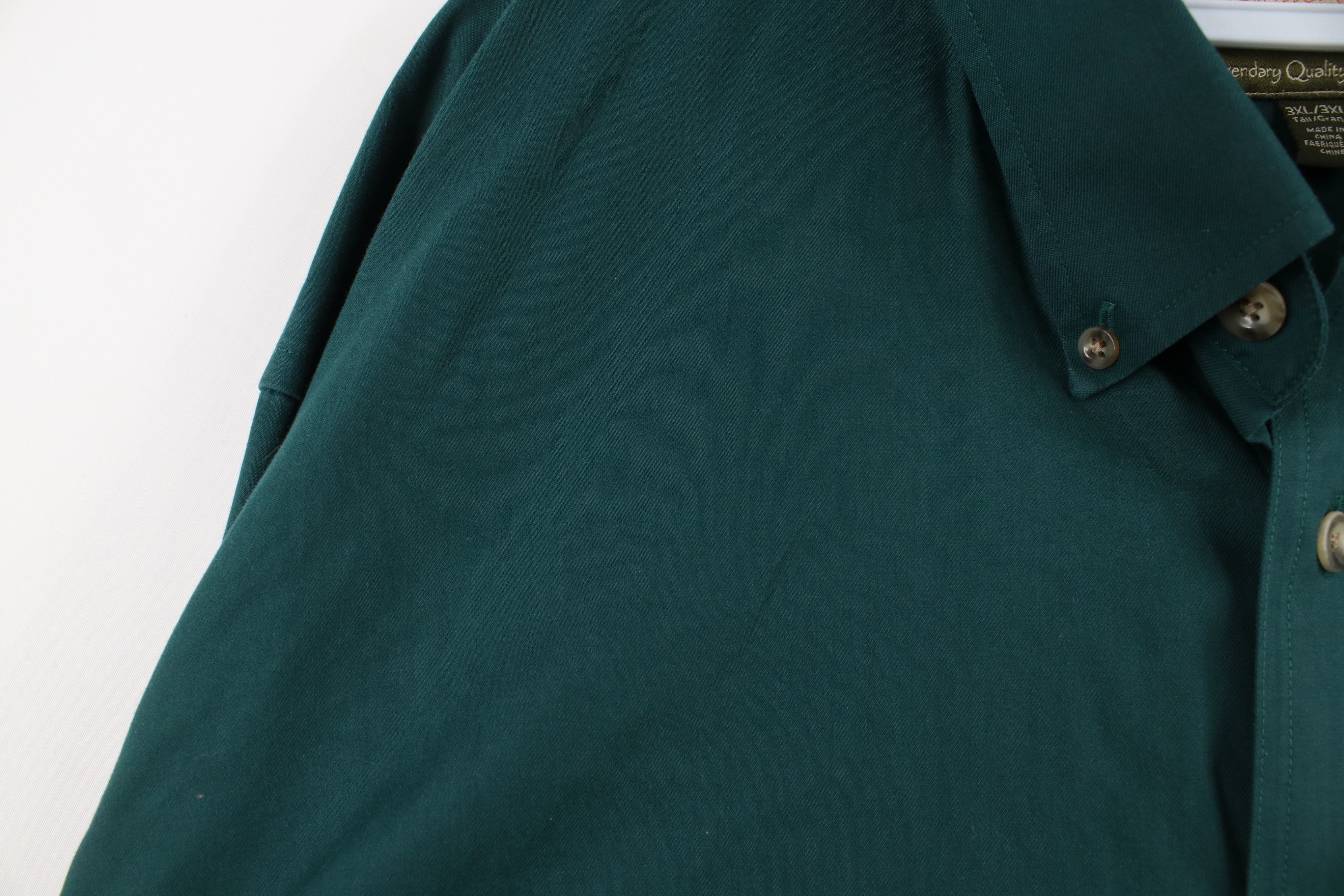 Cabelas × Vintage Vintage Cabelas Long Sleeve Collared Button Down Shirt Green Size US XXL / EU 58 / 5 - 5 Thumbnail