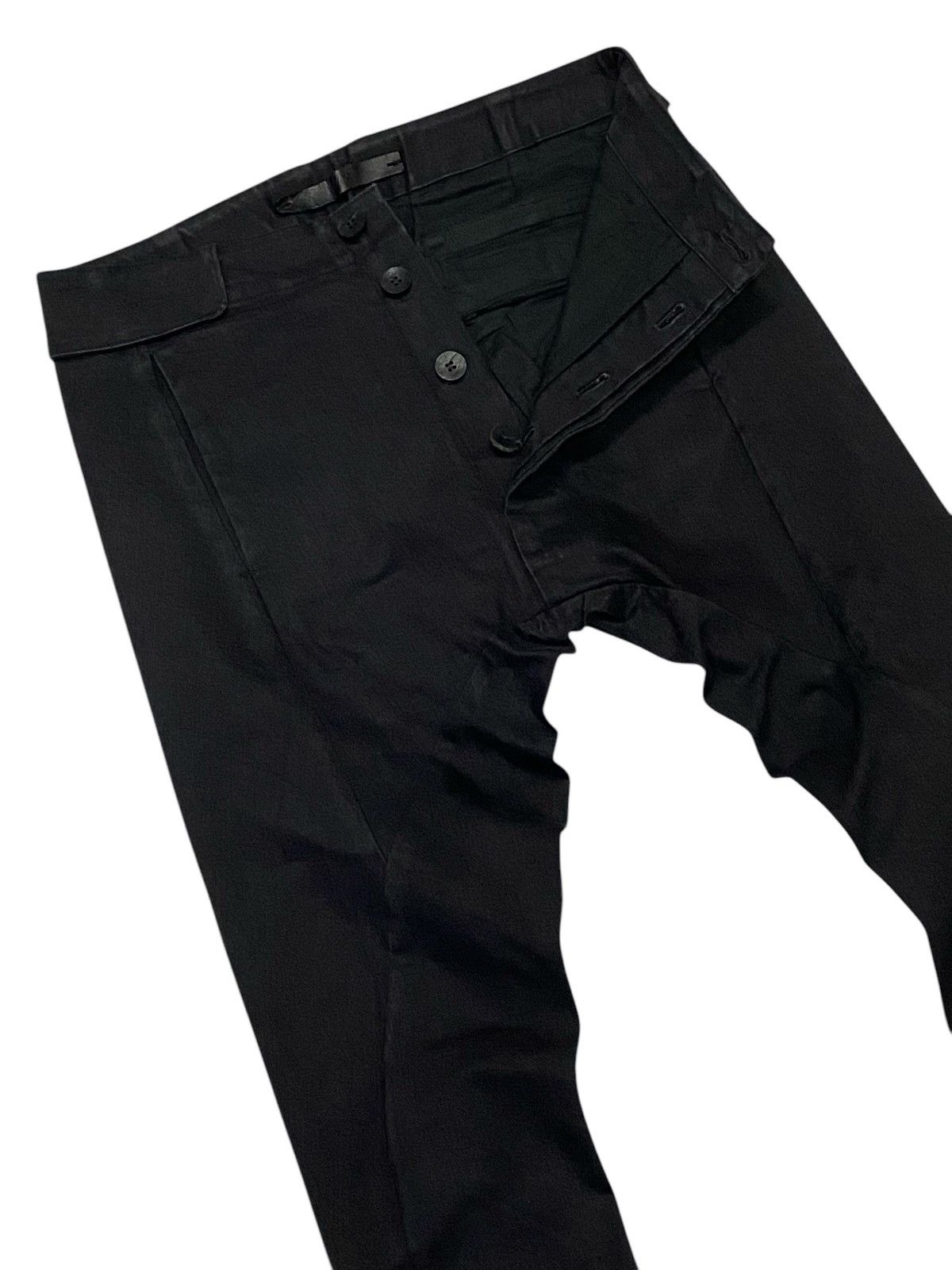 If Six Was Nine N/07 Spandex-Denim Stretch Dropslim Sarrouel Pnats Size US 30 / EU 46 - 5 Thumbnail