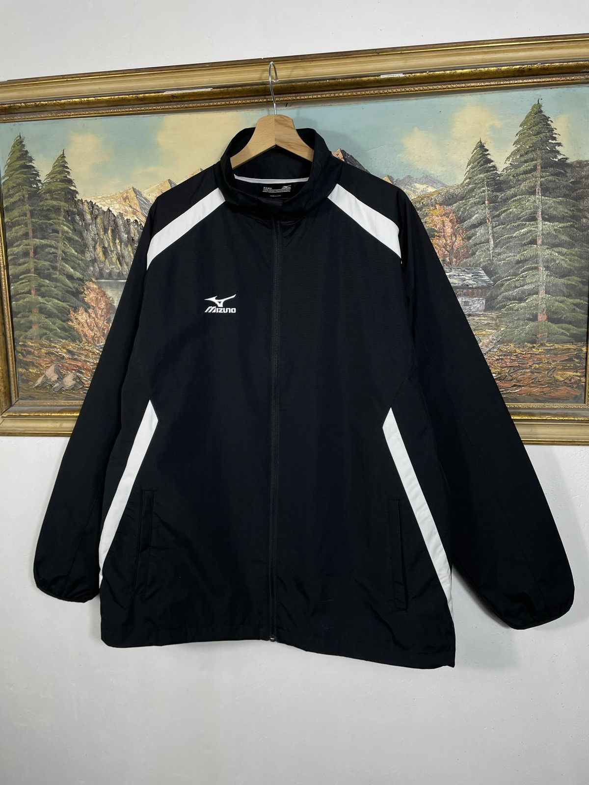 Japanese Brand × Mizuno Mizuno Light Black Jacket Windbreaker Japanese Sportswear Size US XL / EU 56 / 4 - 3 Thumbnail