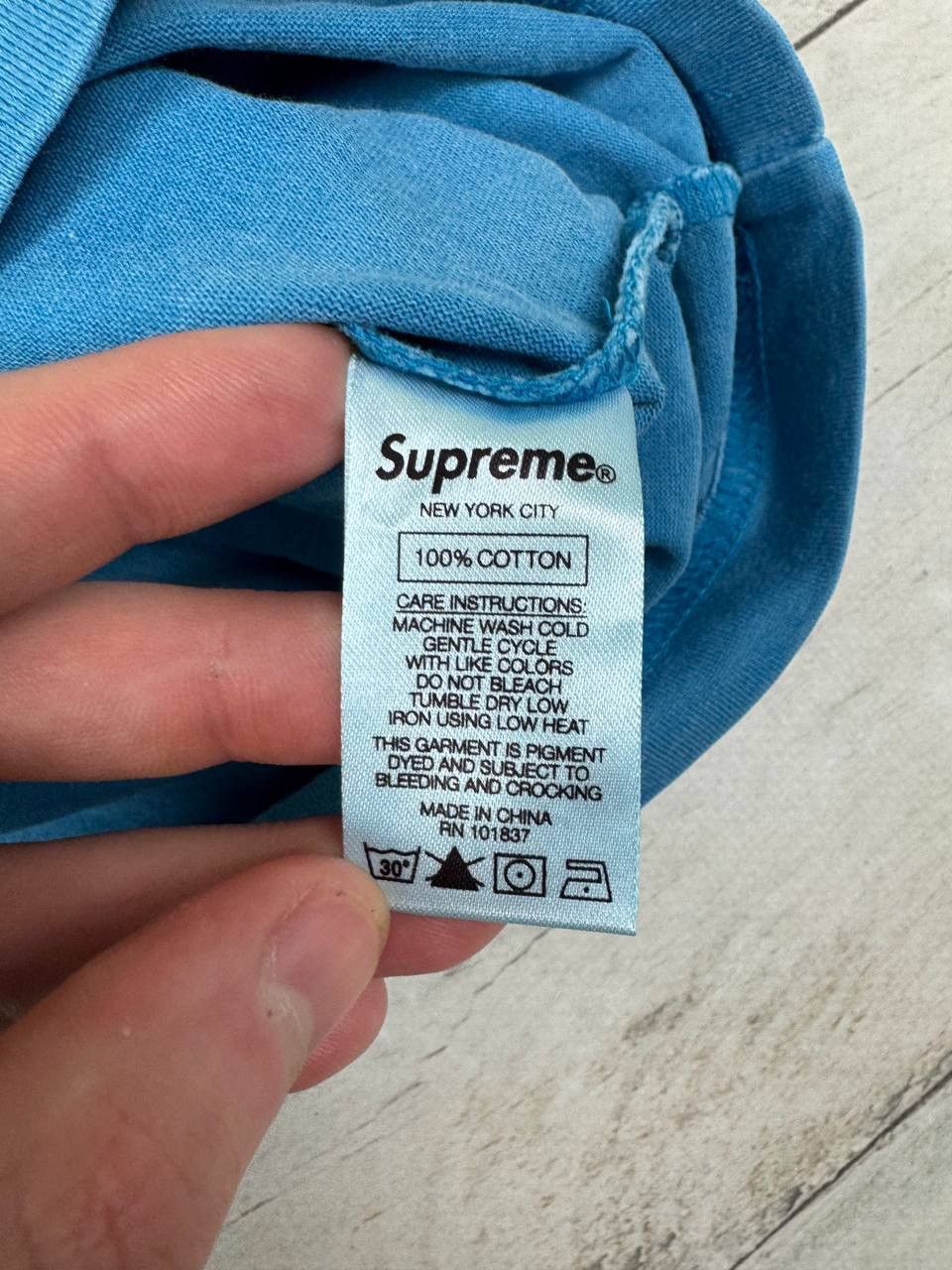 Supreme Supreme Overdyed Pocket Tee Size US M / EU 48-50 / 2 - 7 Thumbnail