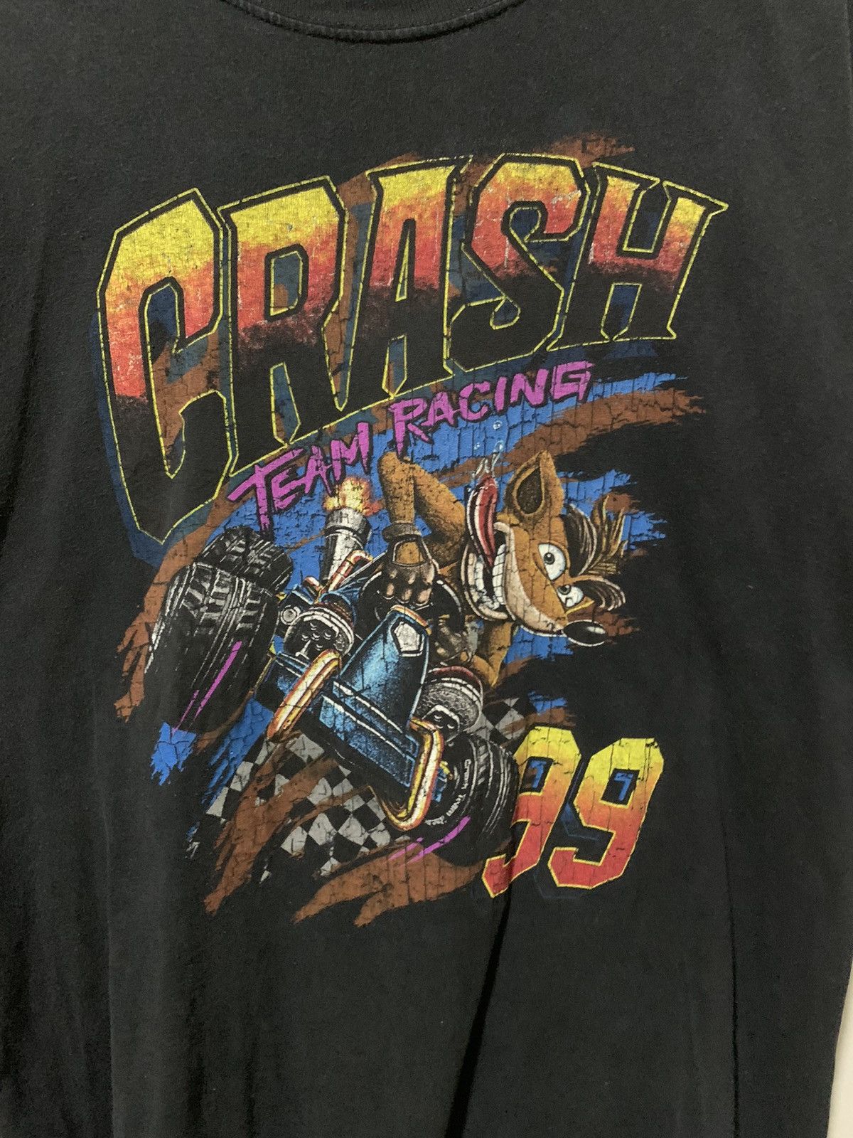 Japanese Brand Crash Team Racing Bandicoot Game Tee Size US XL / EU 56 / 4 - 6 Thumbnail