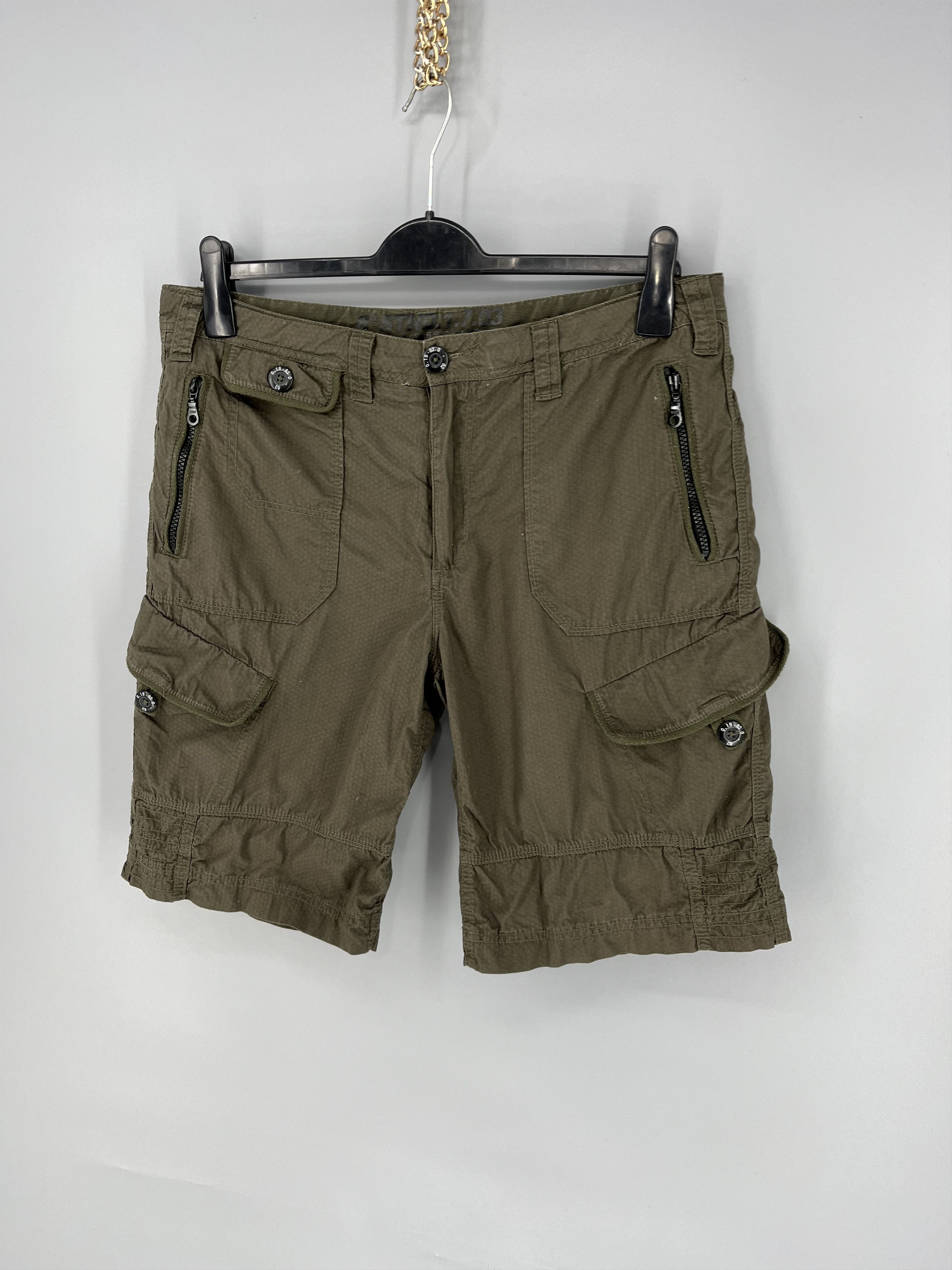 Vintage Vintage Army frst Combat Cargo Shorts Size US 36 / EU 52 - 3 Thumbnail