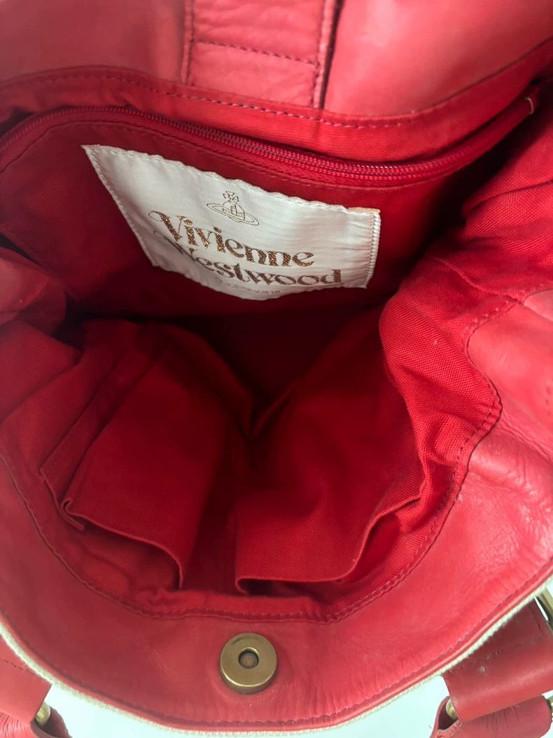 Vivienne Westwood Vivienne Westwood Red and white color, Saturn print postma Size ONE SIZE - 7 Thumbnail