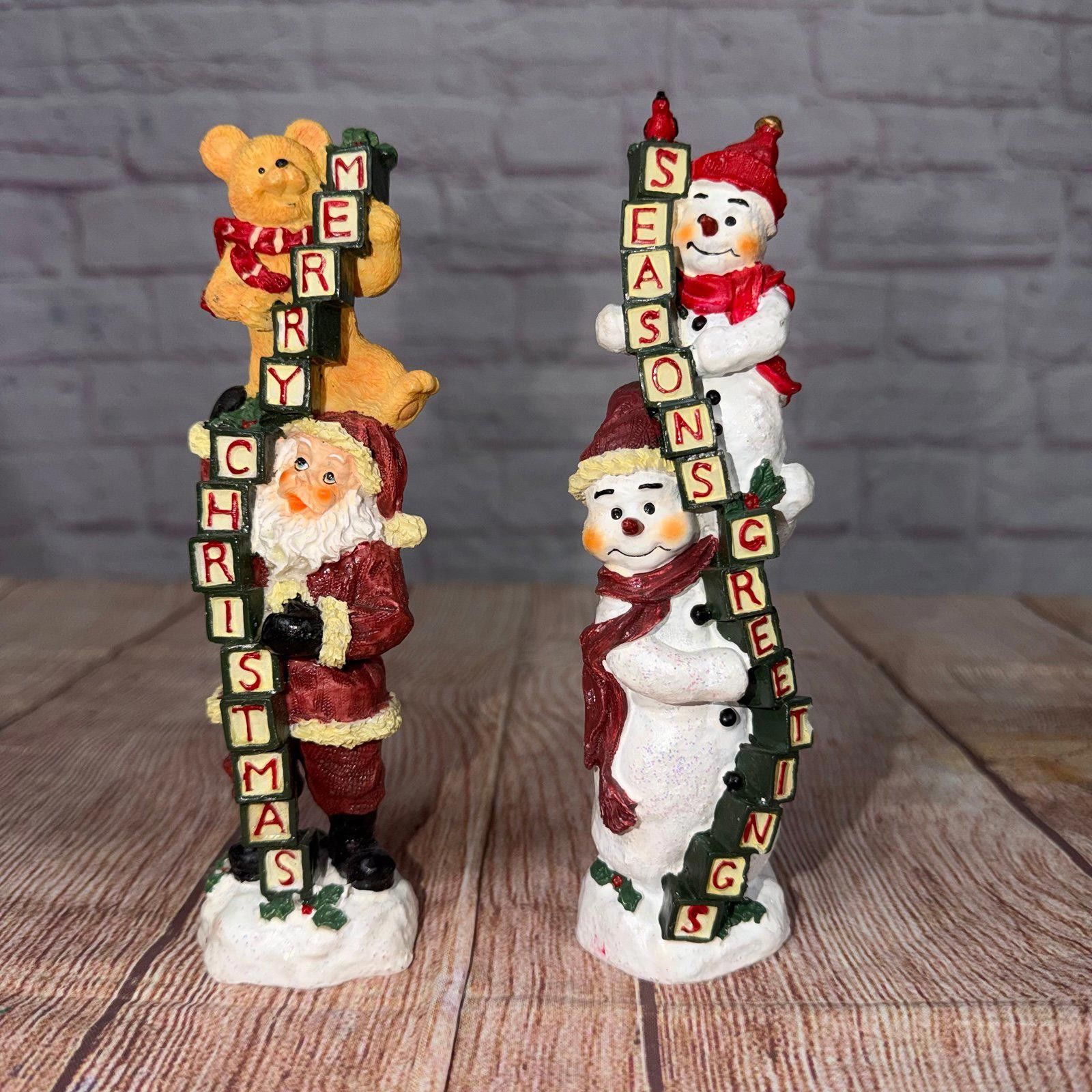 Other Vintage Christmas Santa and Snowman Figurines Size ONE SIZE - 1 Thumbnail