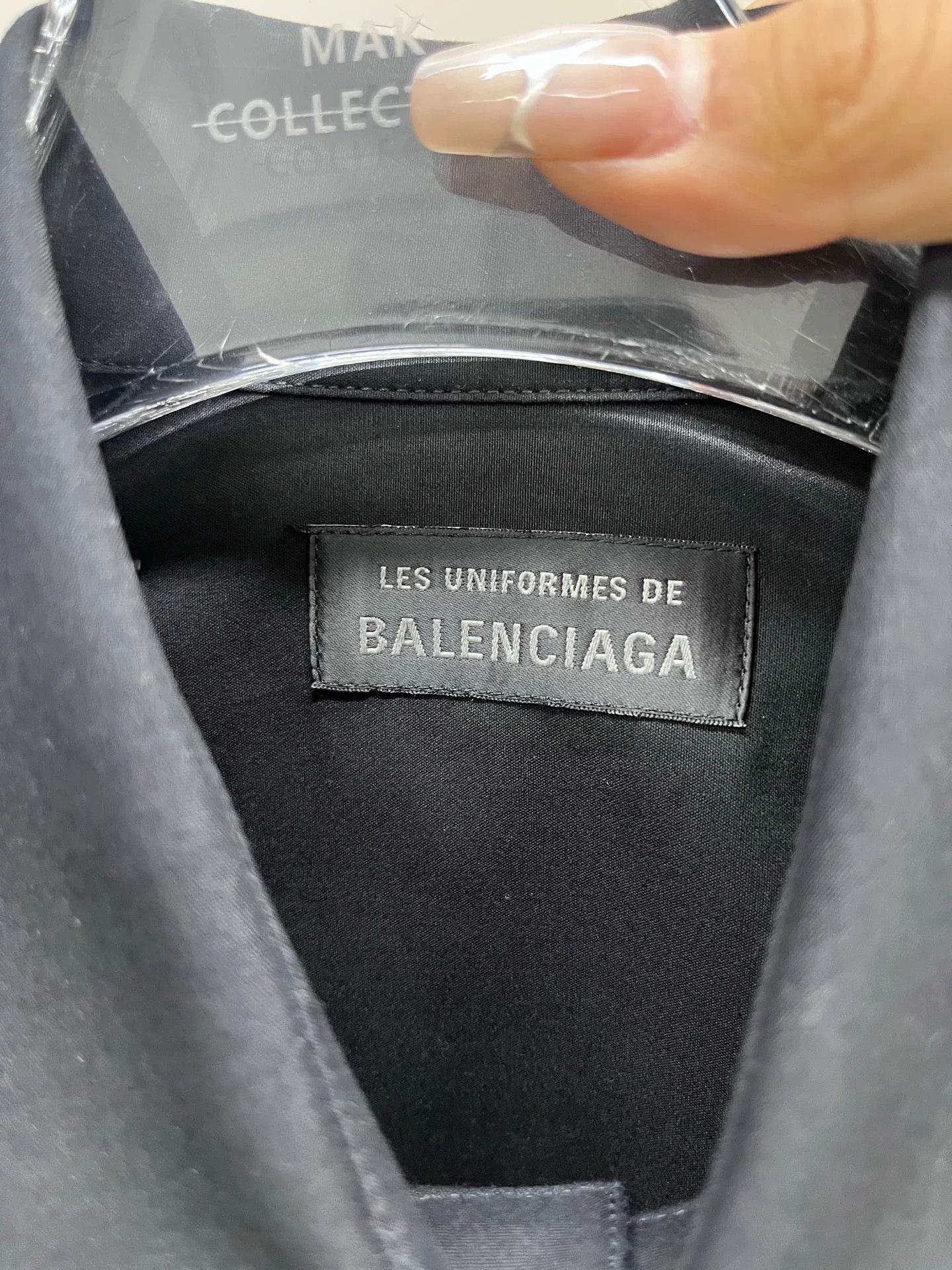 Balenciaga balenciaga black polo shirt with tags Size US M / EU 48-50 / 2 - 3 Thumbnail