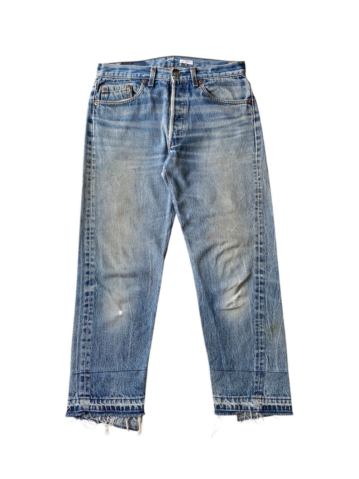 Levi’s X Oldpark Japan Reconstructed Distressed Denim