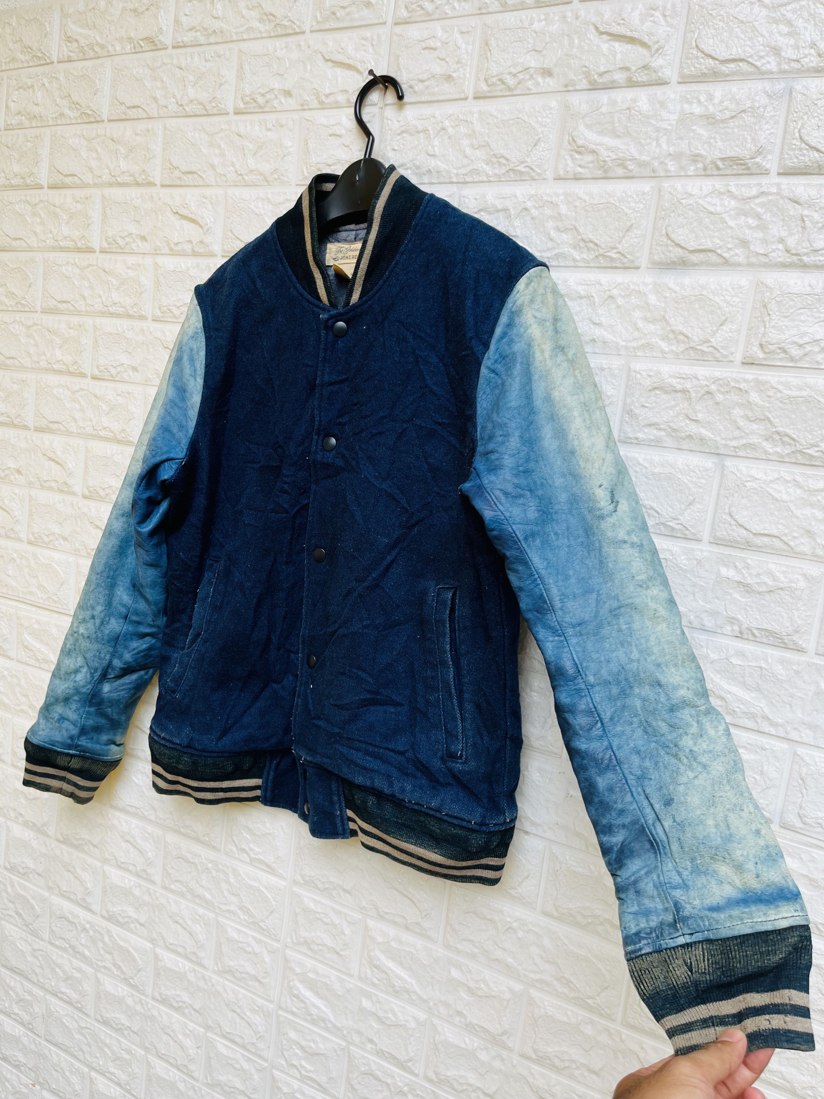 Japanese Brand × Remi Relief × Vintage Vintage Remy Relief Leather Sleeves Japanese Designer Style Size US L / EU 52-54 / 3 - 5 Thumbnail