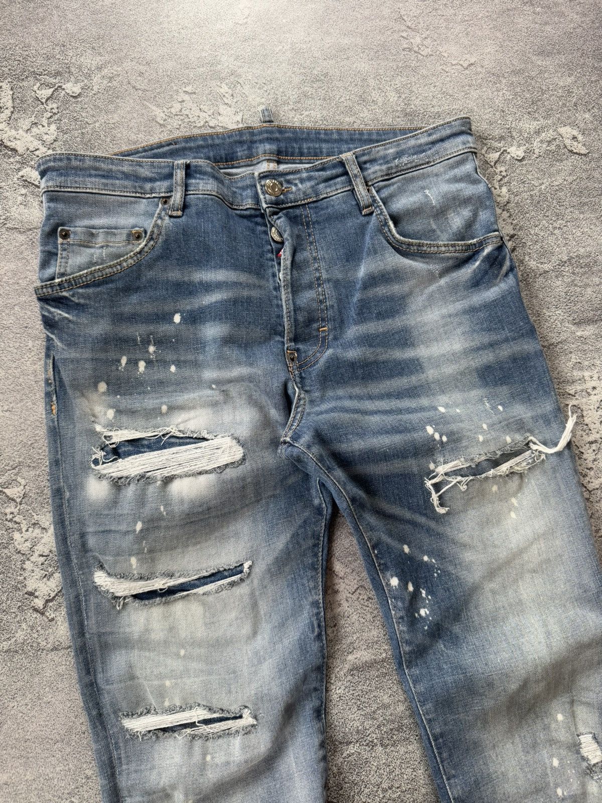 Dsquared2 Dsquared2 48 denim pant trouser Jean chino distressed skater Size US 34 / EU 50 - 7 Thumbnail