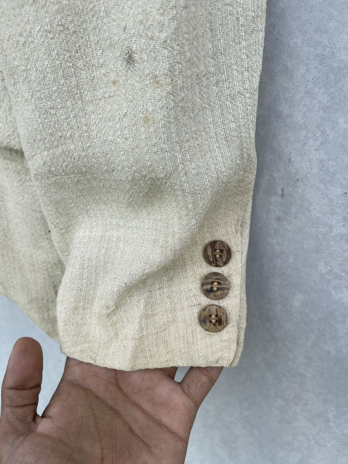 Issey Miyake × Tete Homme × Vintage 🔥Vintage Tete Homme by Katoh Kazutaka Double Breasted Blazer Size US S / EU 44-46 / 1 - 11 Thumbnail