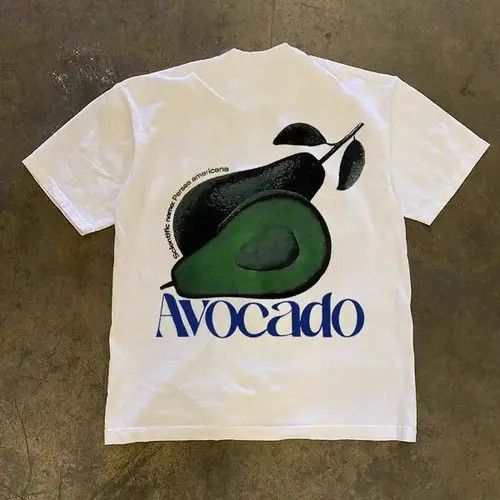 VIBE Mitsui x Mayu Street casual retro avocado print t-shirt Size US M / EU 48-50 / 2 - 3 Thumbnail