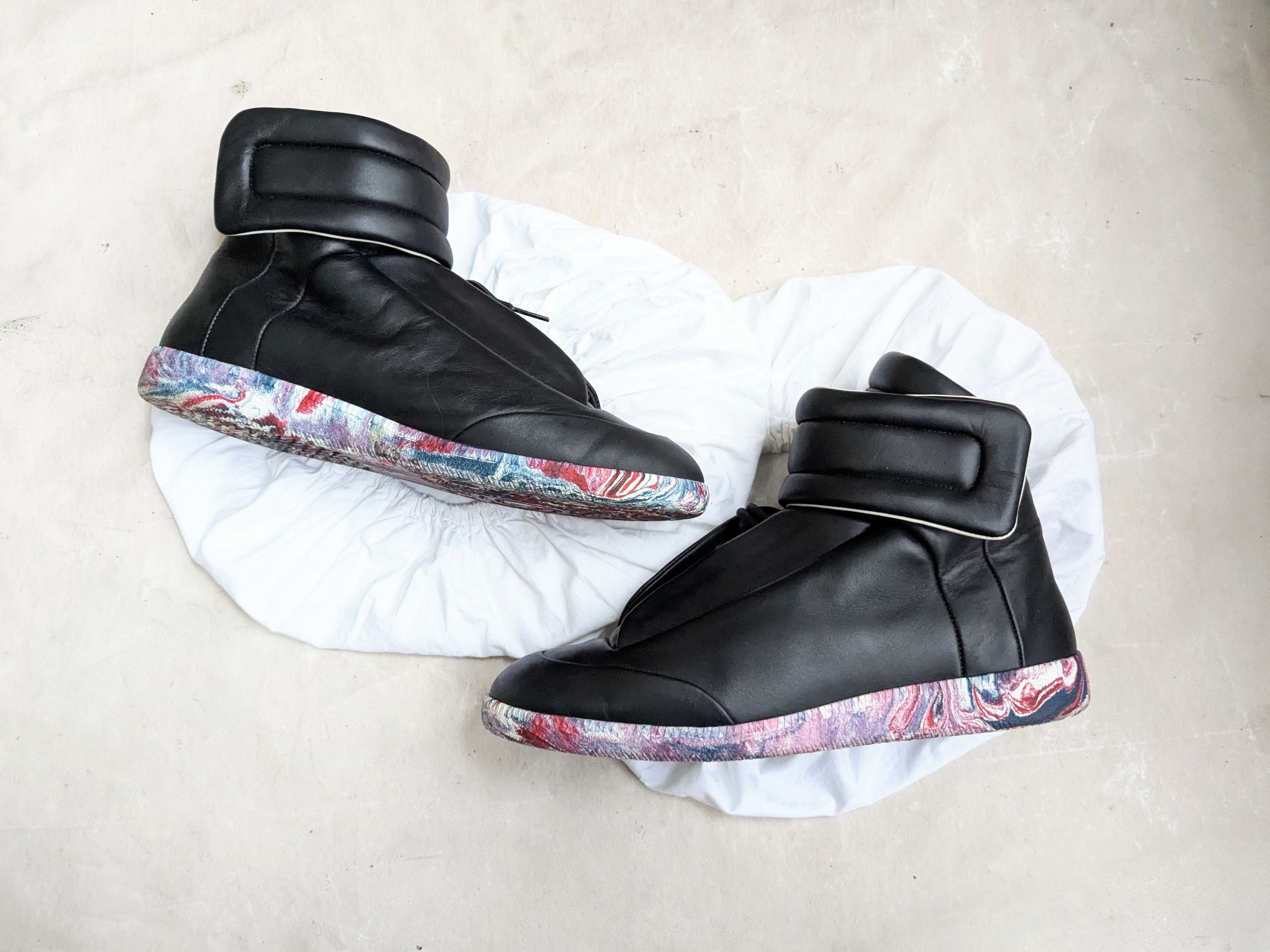 Maison Margiela Future Black 12 45 Multicolor Rainbow