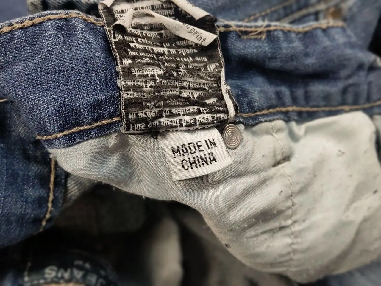 Hysteric Glamour Vintage Junya Watanabe Rick Owens Y2K Style Distressed Jeans Size US 30 / EU 46 - 19 Thumbnail