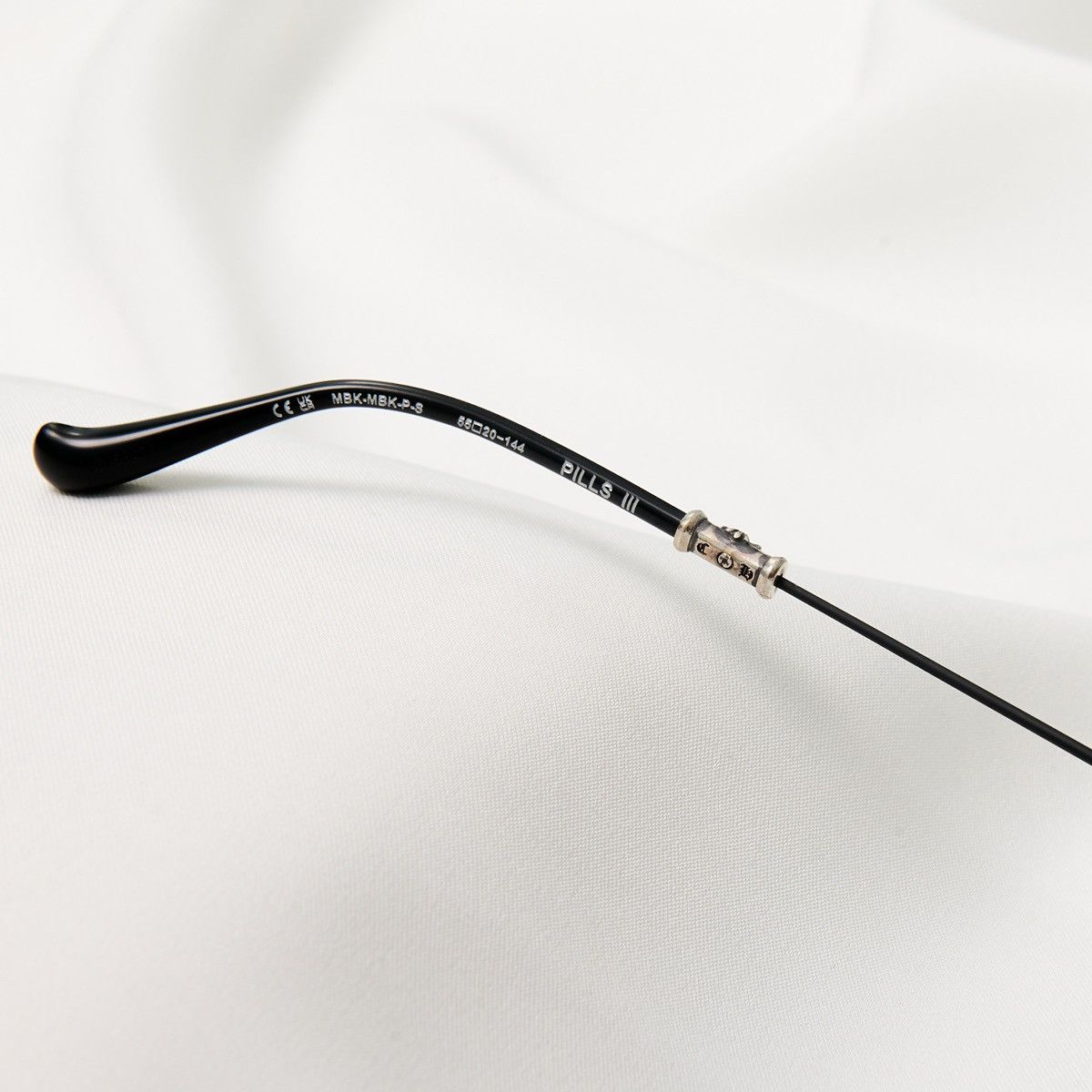 Chrome Hearts CHROME HEARTS PILLS III MATTE BLACK- MATTE BLACK SUNGLASSES Size ONE SIZE - 5 Thumbnail