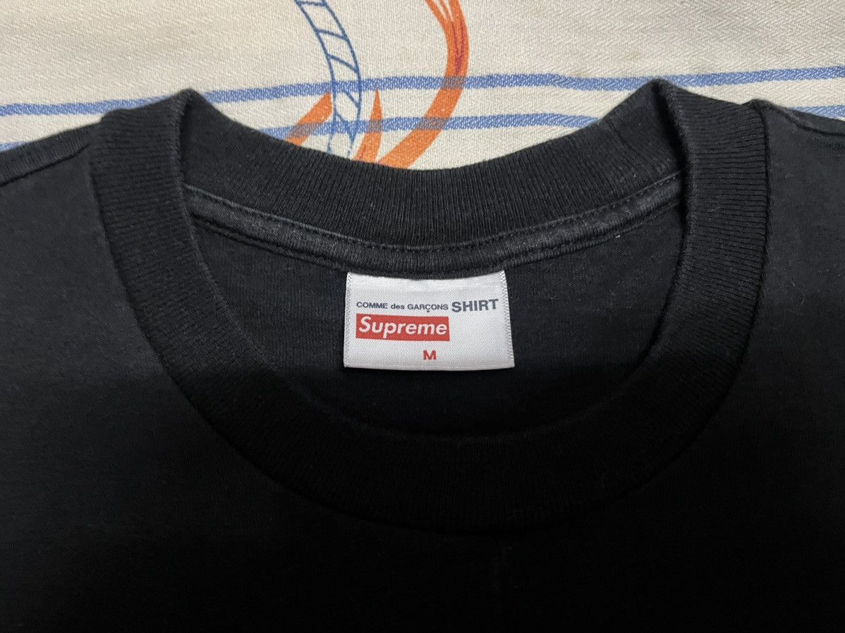Comme des Garcons SHIRT × Supreme SUPREME x CDG BOX LOGO TEE Size US M / EU 48-50 / 2 - 5 Thumbnail