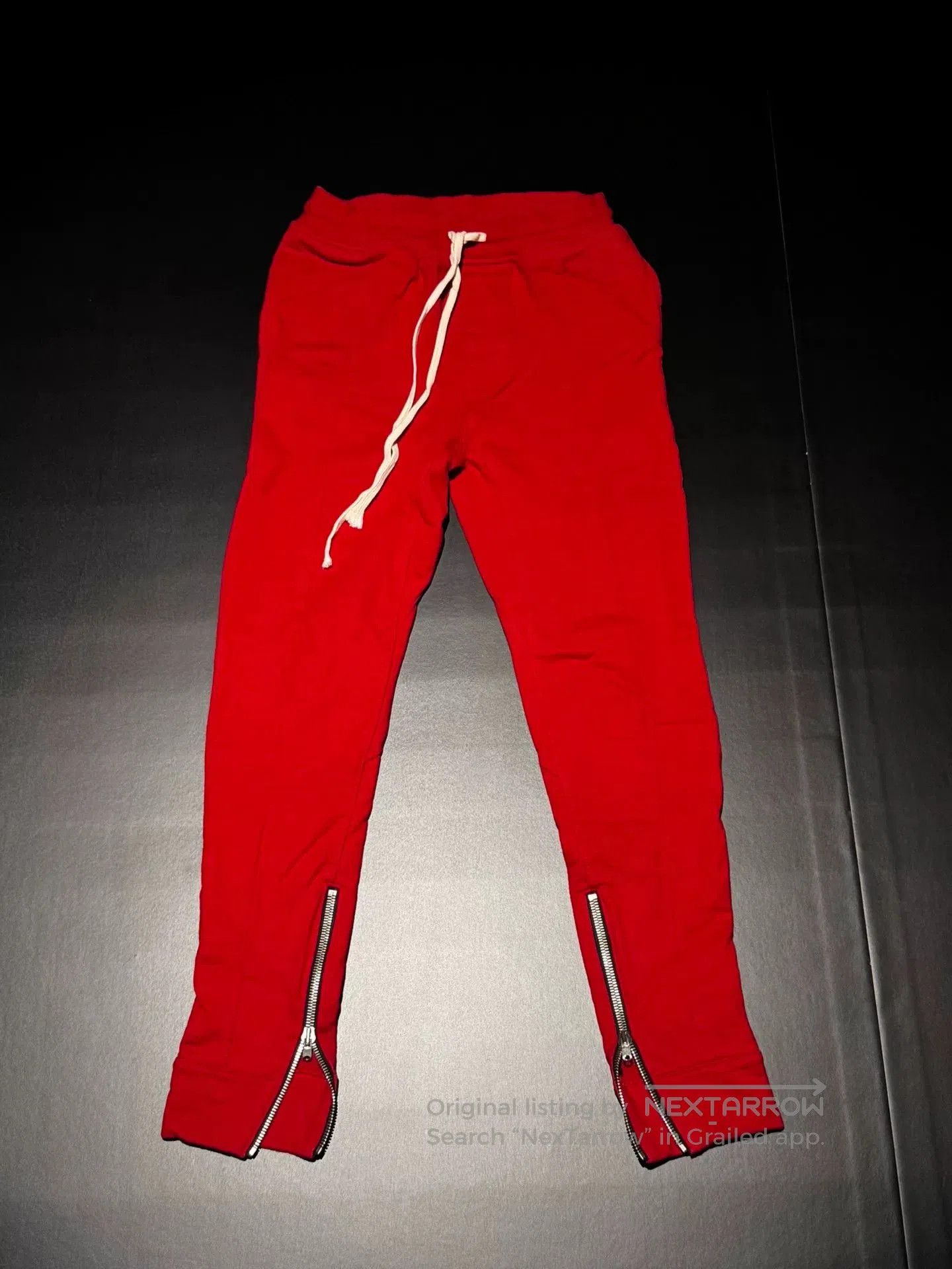 Fear of God Fear Of God 5th Red Heavy Terry Sweatpants. Size US 37 - 1 Thumbnail