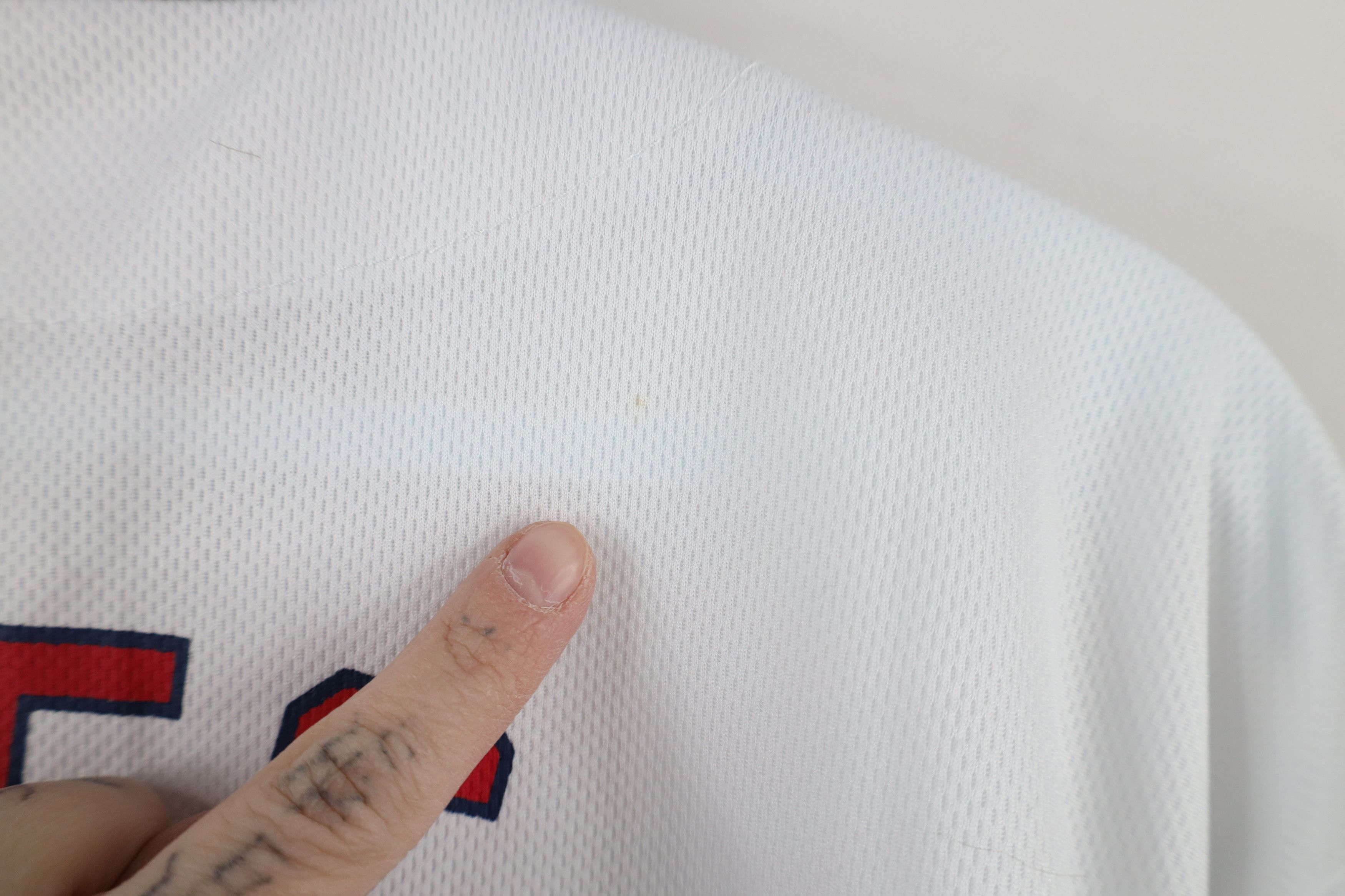 Vintage Vintage Cleveland Indians Baseball Jersey White Polyester Size US XL / EU 56 / 4 - 8 Thumbnail