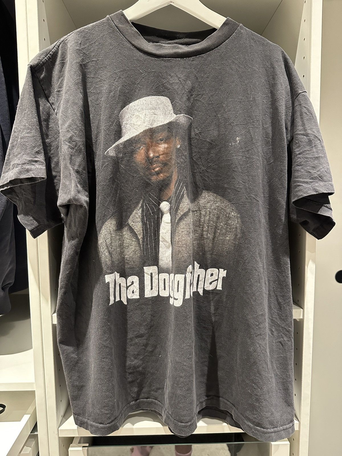 image of Rap Tees x Vintage Snoop Dogg in Black, Men's (Size XL)