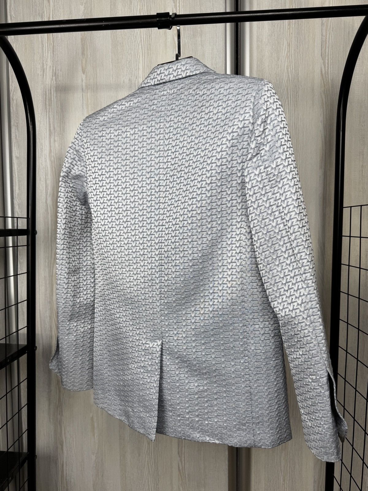 Zadig & Voltaire ZADIG & VOLTAIRE Vanille Jac ZV oversized cotton Blazer Size S / US 4 / IT 40 - 9 Thumbnail