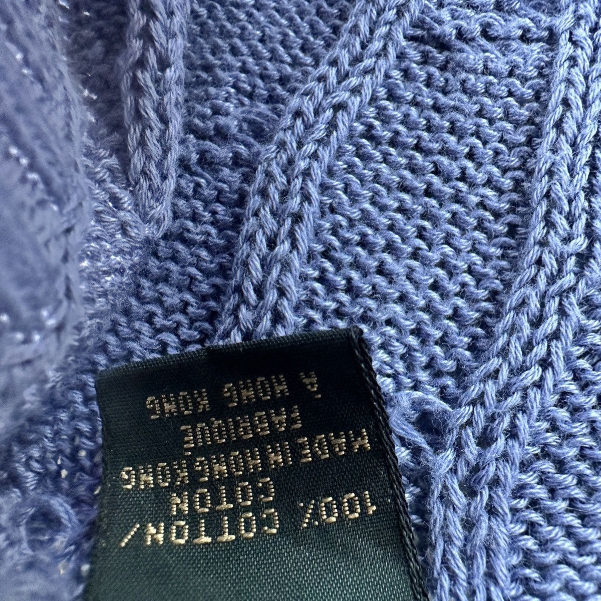 Bobby Jones Purple Lavender Sweater Vest L Preppy Golf Cable Knit Chunky Size US L / EU 52-54 / 3 - 4 Thumbnail