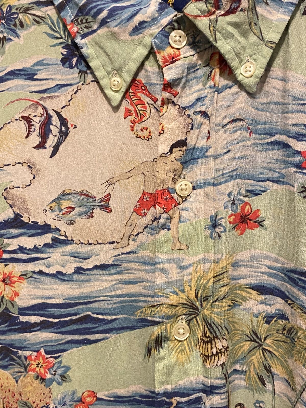 Polo Ralph Lauren Hawaiian Shirt Polo Ralph Lauren Size US XL / EU 56 / 4 - 3 Thumbnail
