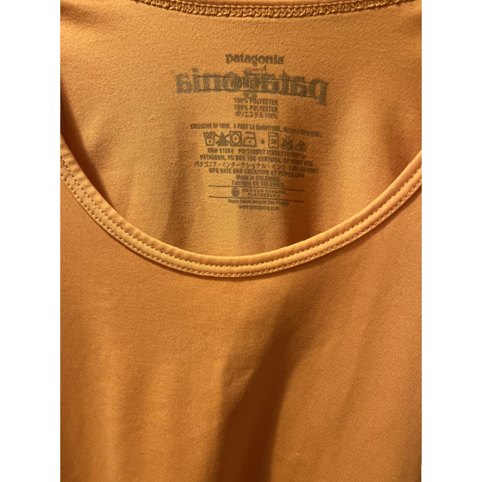 Patagonia Patagonia Womens Small Activewear Light Orange Tank Top Size S / US 4 / IT 40 - 4 Thumbnail