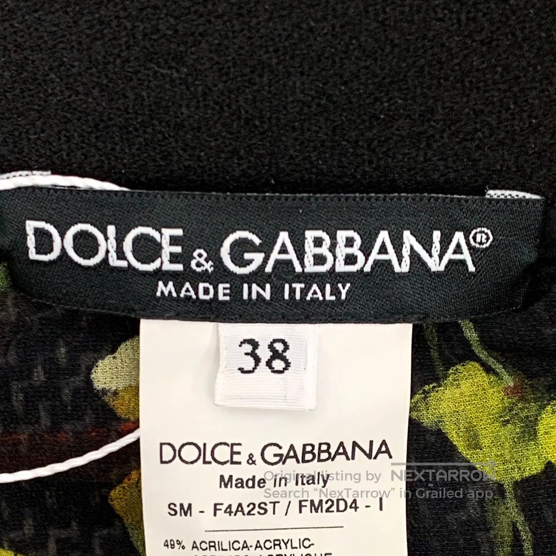 Dolce & Gabbana Dolce Gabbana Black casual woolen half skirt short skirt| Size 37" - 5 Thumbnail
