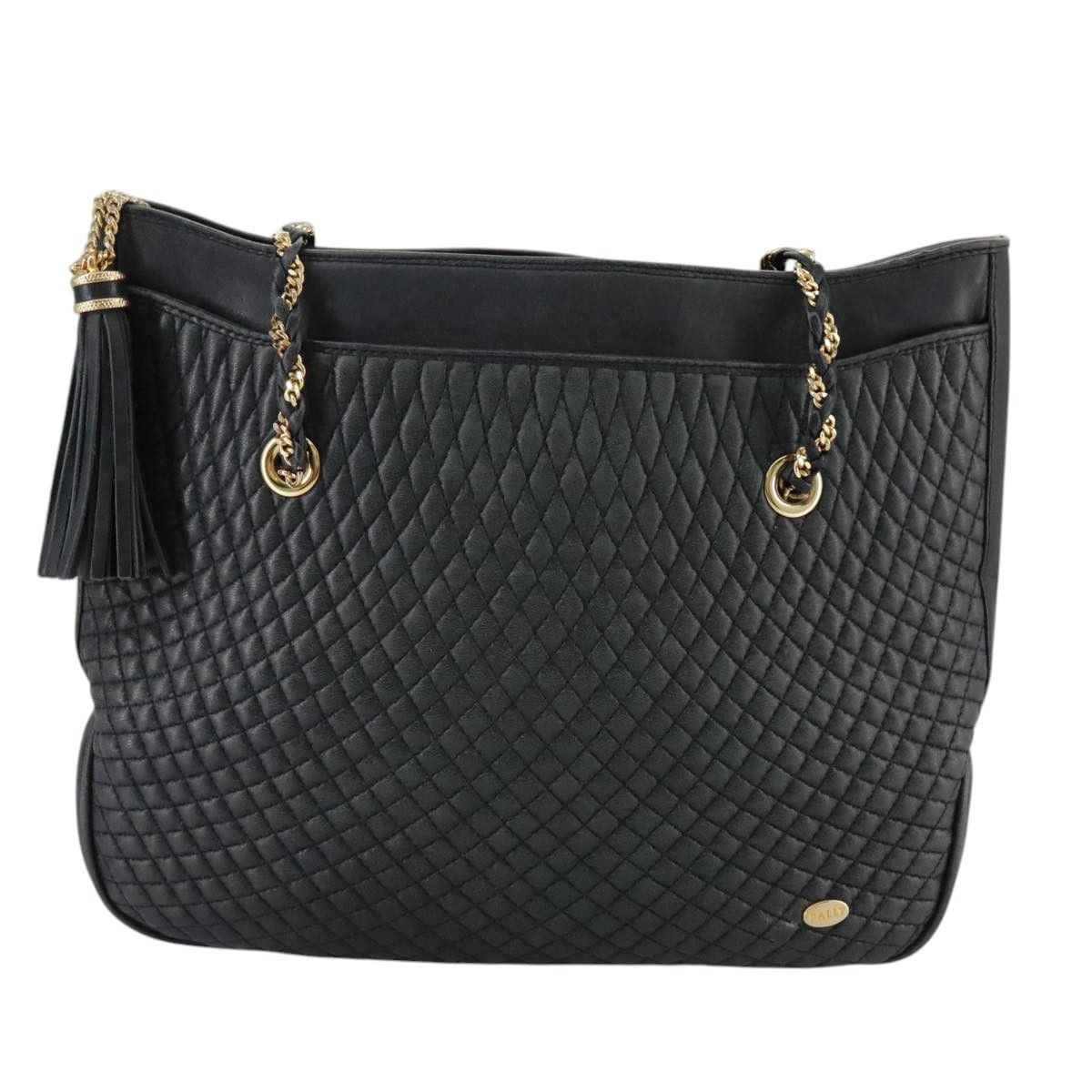 Bally Black Leather Tote Bag (Pre-Owned) Size ONE SIZE - 1 Thumbnail