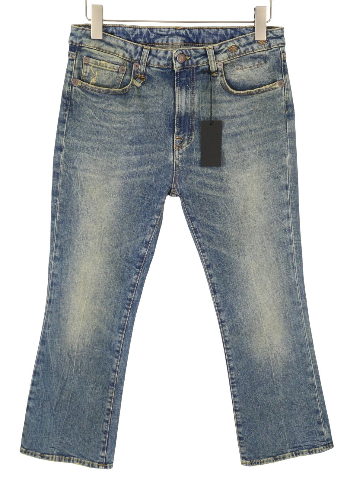 R13 KICK FIT 30 Kelly Faded Blue RRP699 87179 Size 30" / US 8 / IT 44 - 3 Thumbnail