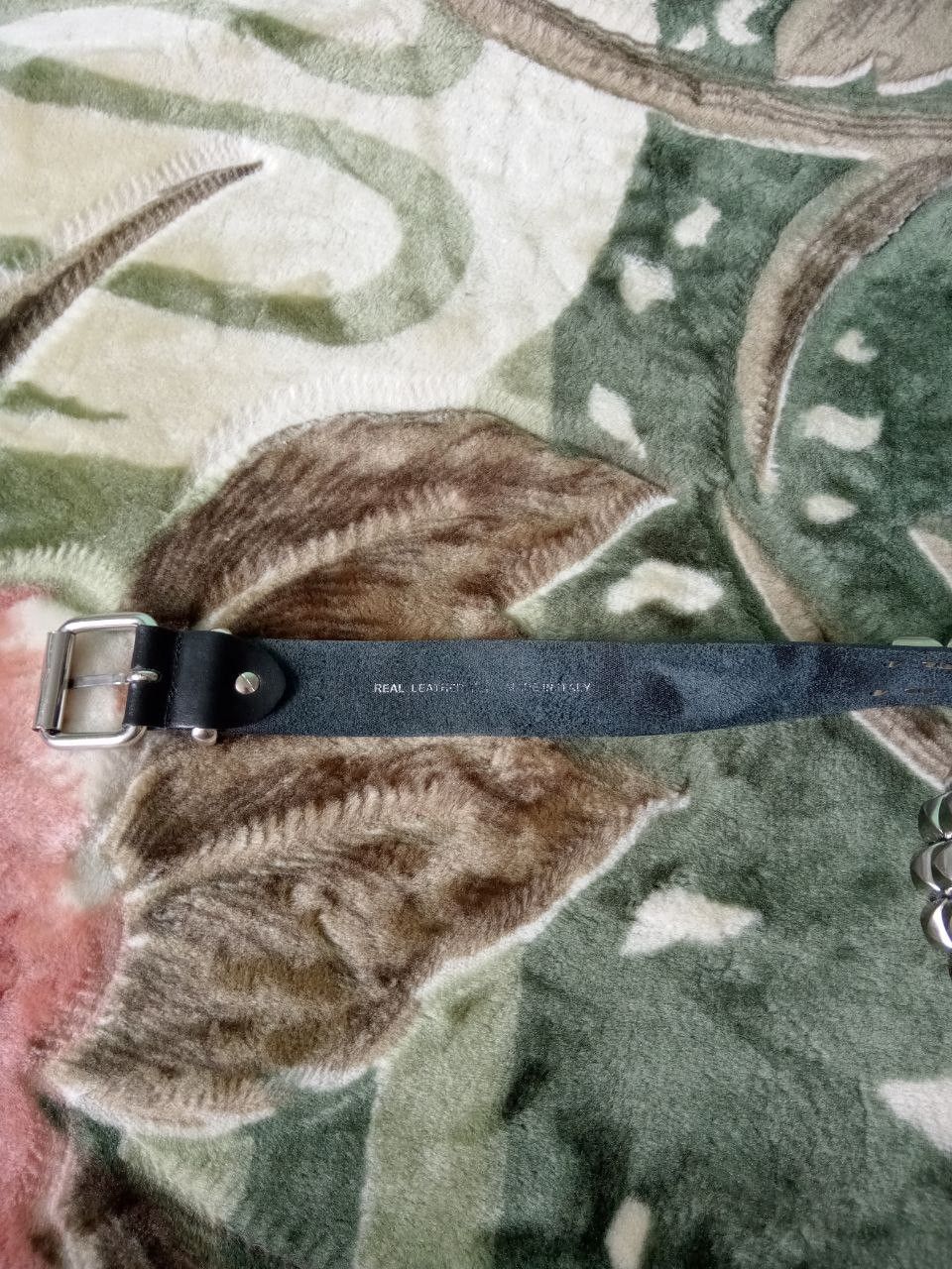 Japanese Brand Y2k Punk Leather Belt Size ONE SIZE - 3 Thumbnail