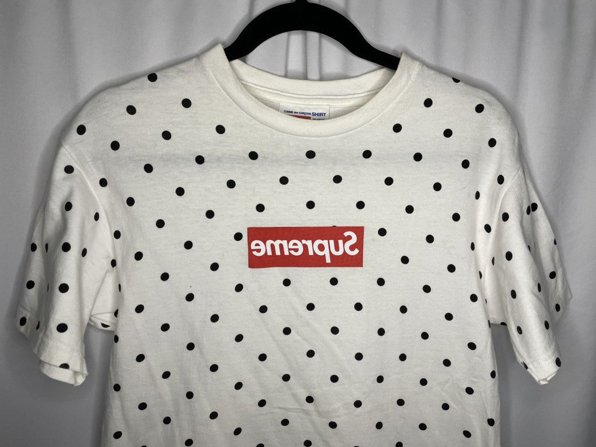 Comme des Garcons Supreme x Comme Des Garçon Polka Dot Box Logo Size US S / EU 44-46 / 1 - 3 Thumbnail
