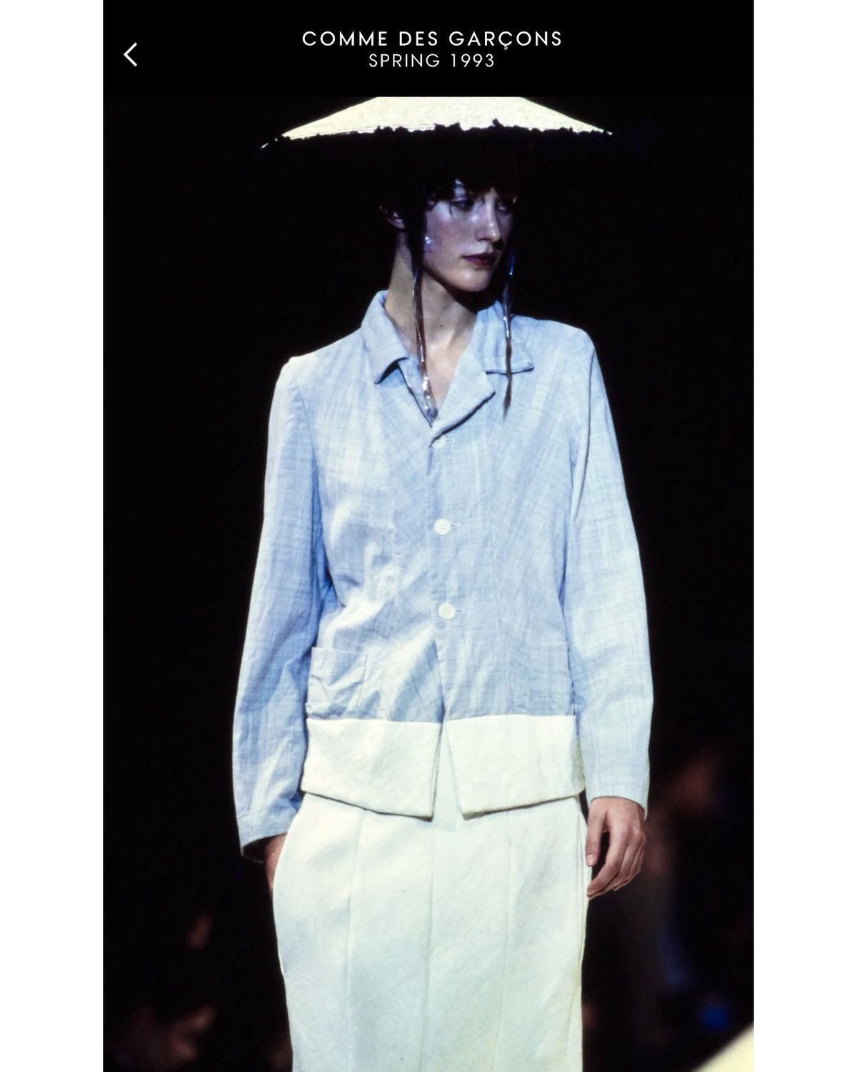 COMME DES GARCONS SPRING 1993