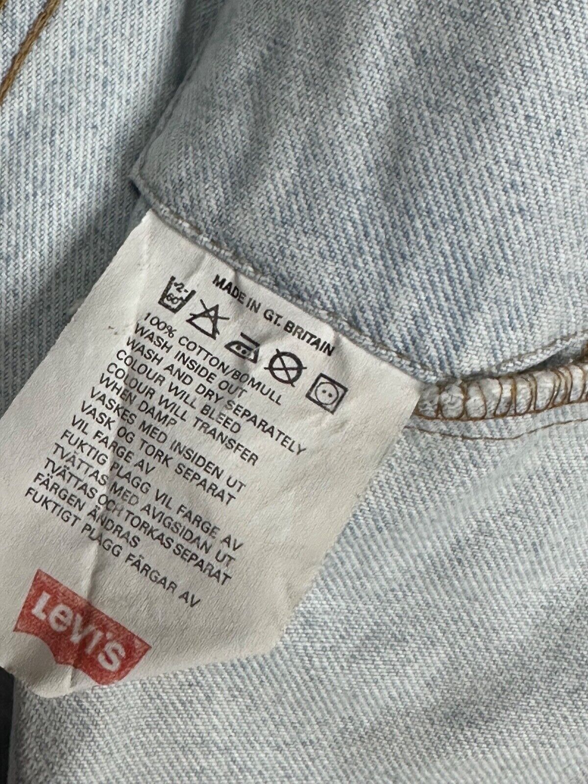 Levi's vintage Levi's men's jacket M Size US M / EU 48-50 / 2 - 5 Thumbnail