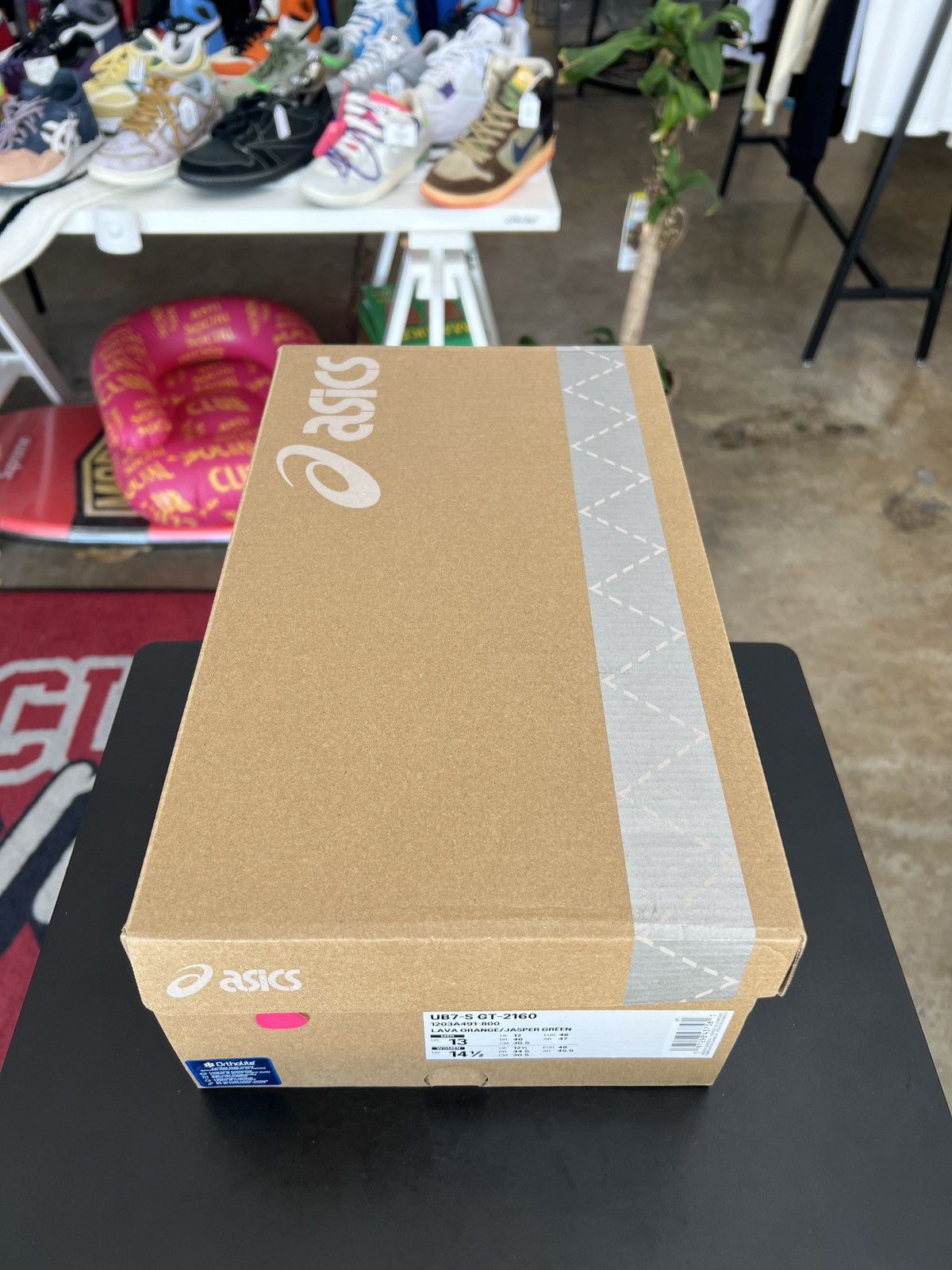 Asics × Kiko Kostadinov ASICS UB7-S GT-2160 Kiko Kostadinov Lava Orange Sz 13 (2024) Size US 13 / EU 46 - 12 Thumbnail