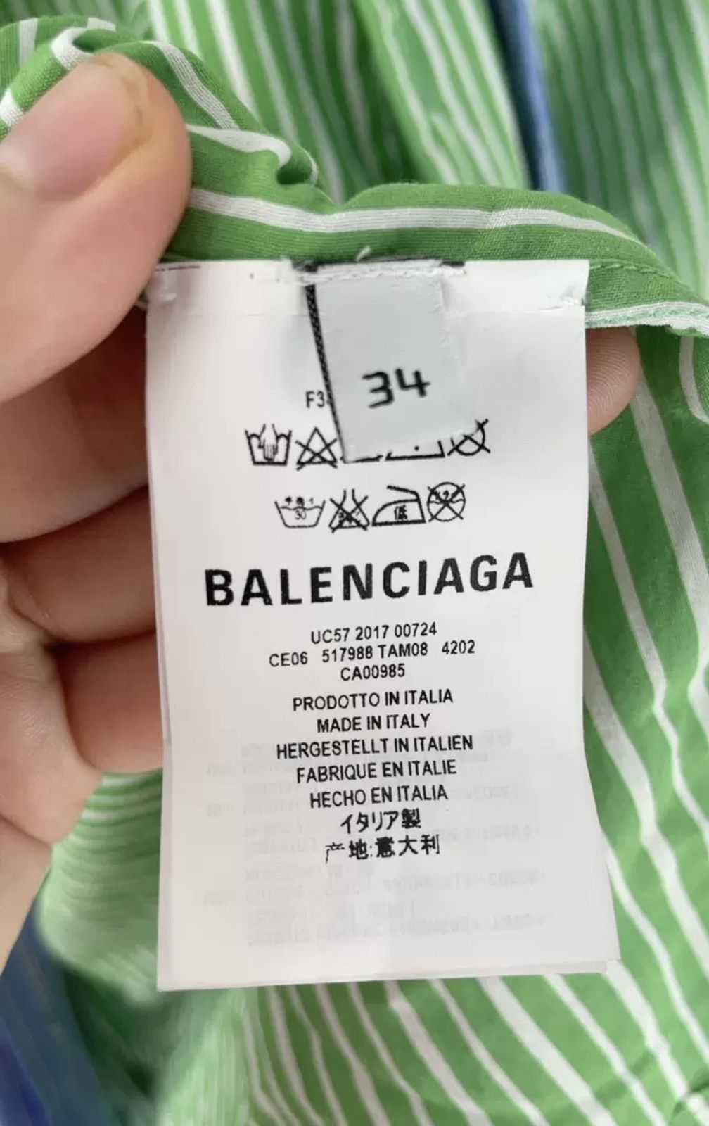 Balenciaga Balenciaga shirt Size XXS / US 00 / IT 34 - 2 Thumbnail