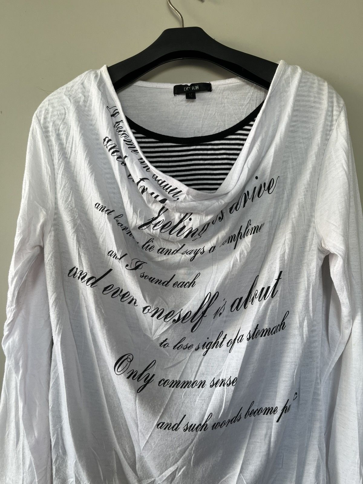 14th Addiction JAPANESE DOPEH POEM DOUBLE LAYER GOTHIC SEDITIONARIES PUNK Size US M / EU 48-50 / 2 - 3 Thumbnail