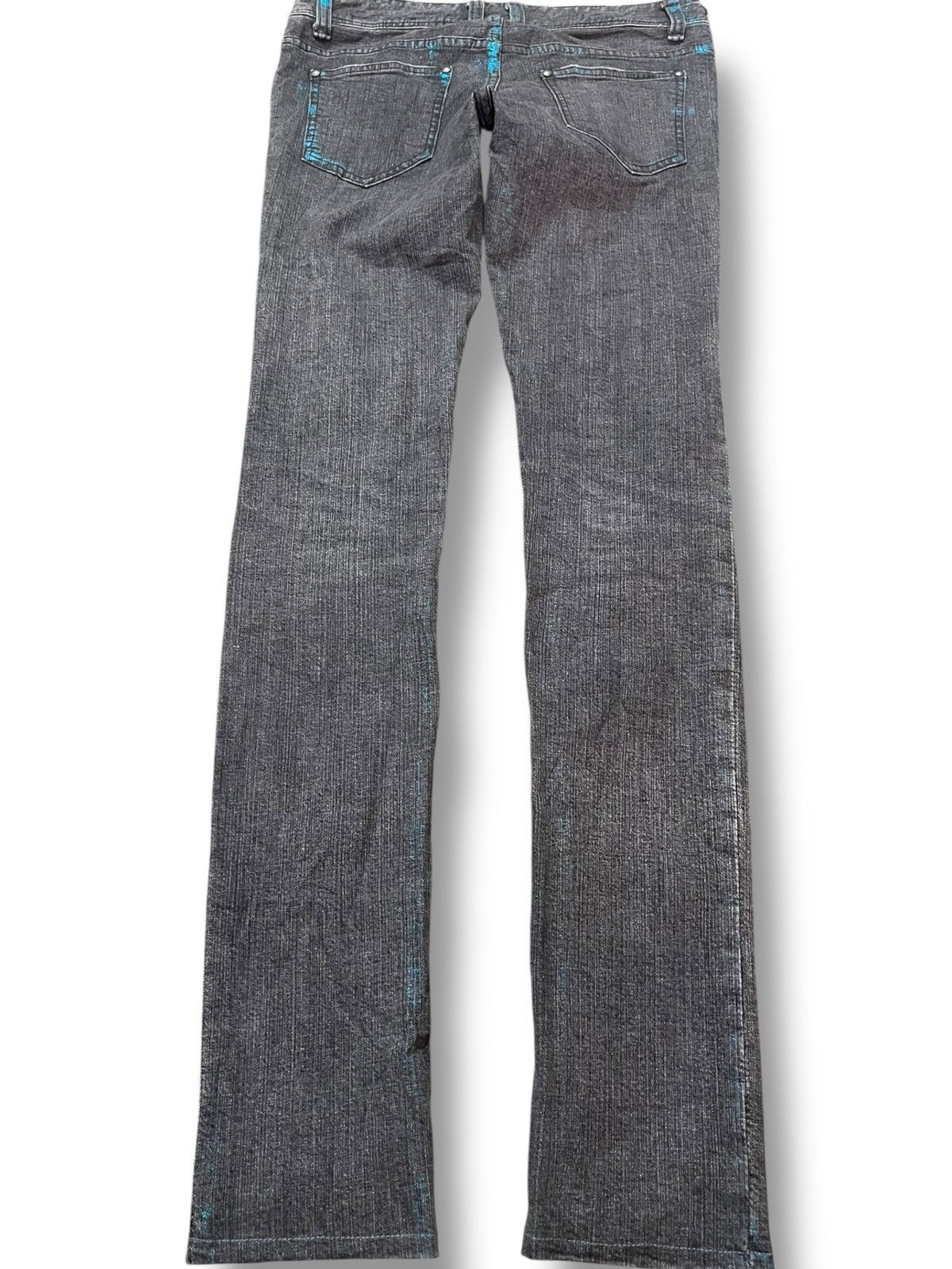 5351 POUR LES HOMMES Vintage 5351 Pour Les Homme Skinny Blue Essence Denim Size US 29 - 6 Thumbnail