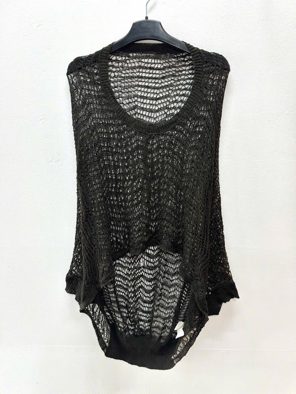 Yohji Yamamoto 2000s Yohji Yamamoto Crochet Cardigan Size ONE SIZE - 1 Thumbnail
