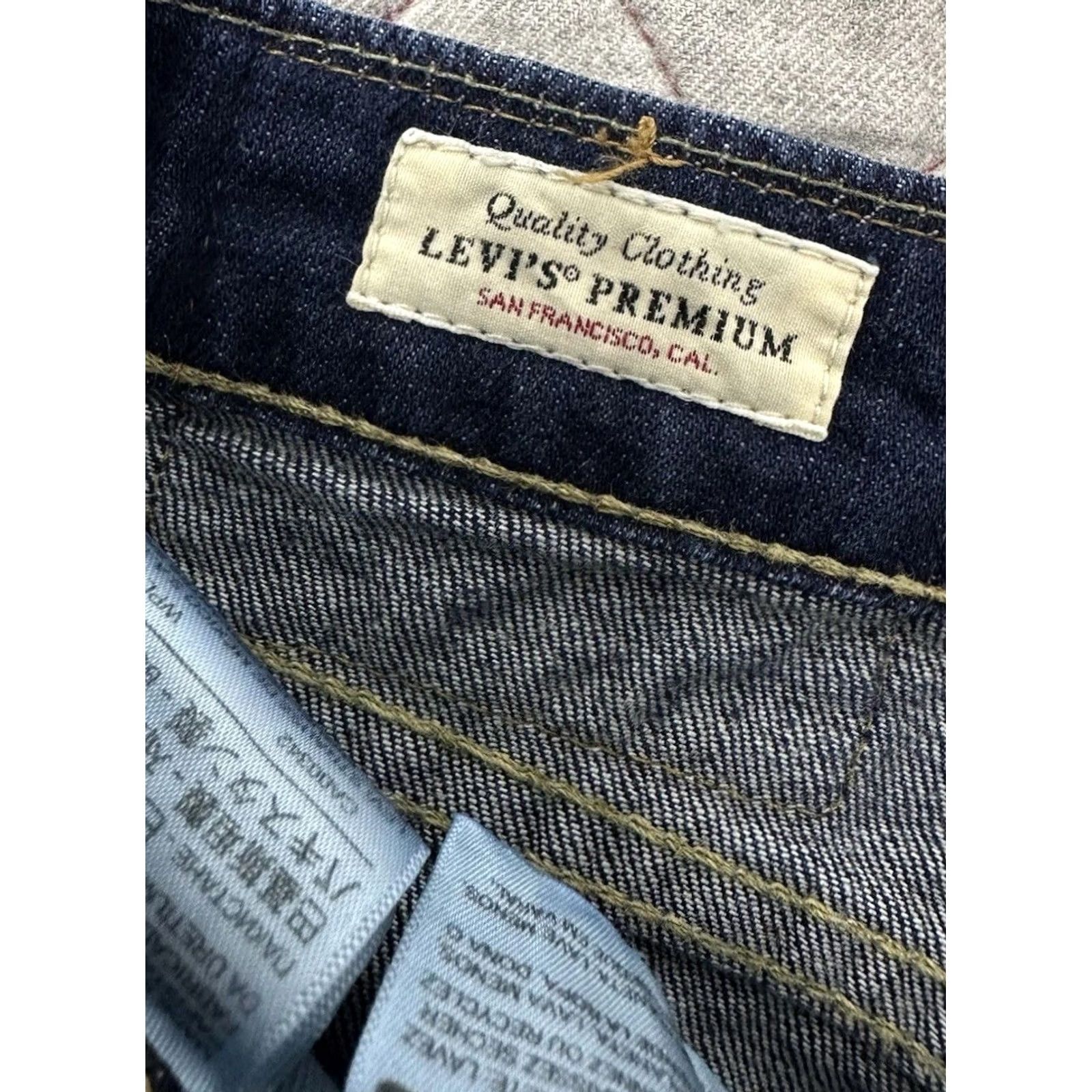 Levi's Levi's 512 Slim Taper Jeans / Men 31x34 Blue Size US 31 - 4 Thumbnail