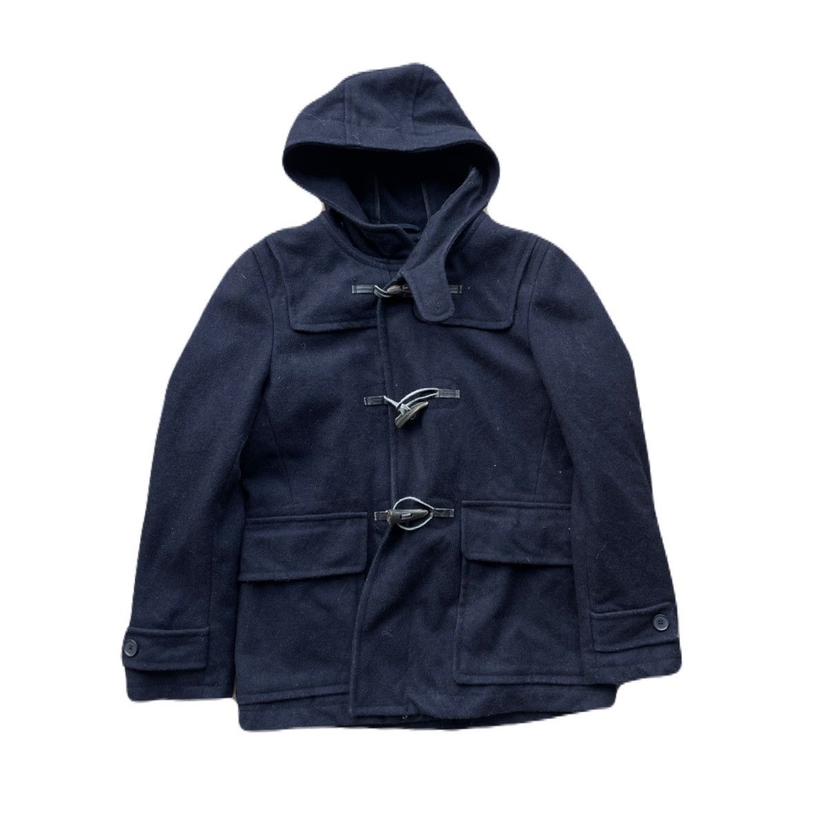 If Six Was Nine 2000s Japanese archive Wool Duffle Toggle Jacket Y2K Size US S / EU 44-46 / 1 - 2 Thumbnail