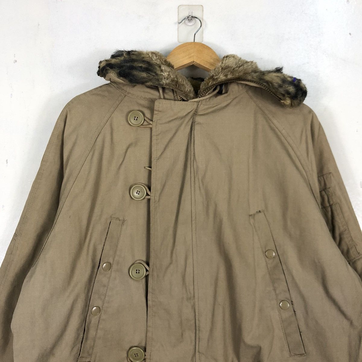 Other × Vintage Vintage 80s Military Army Field Parka Size US M / EU 48-50 / 2 - 2 Thumbnail