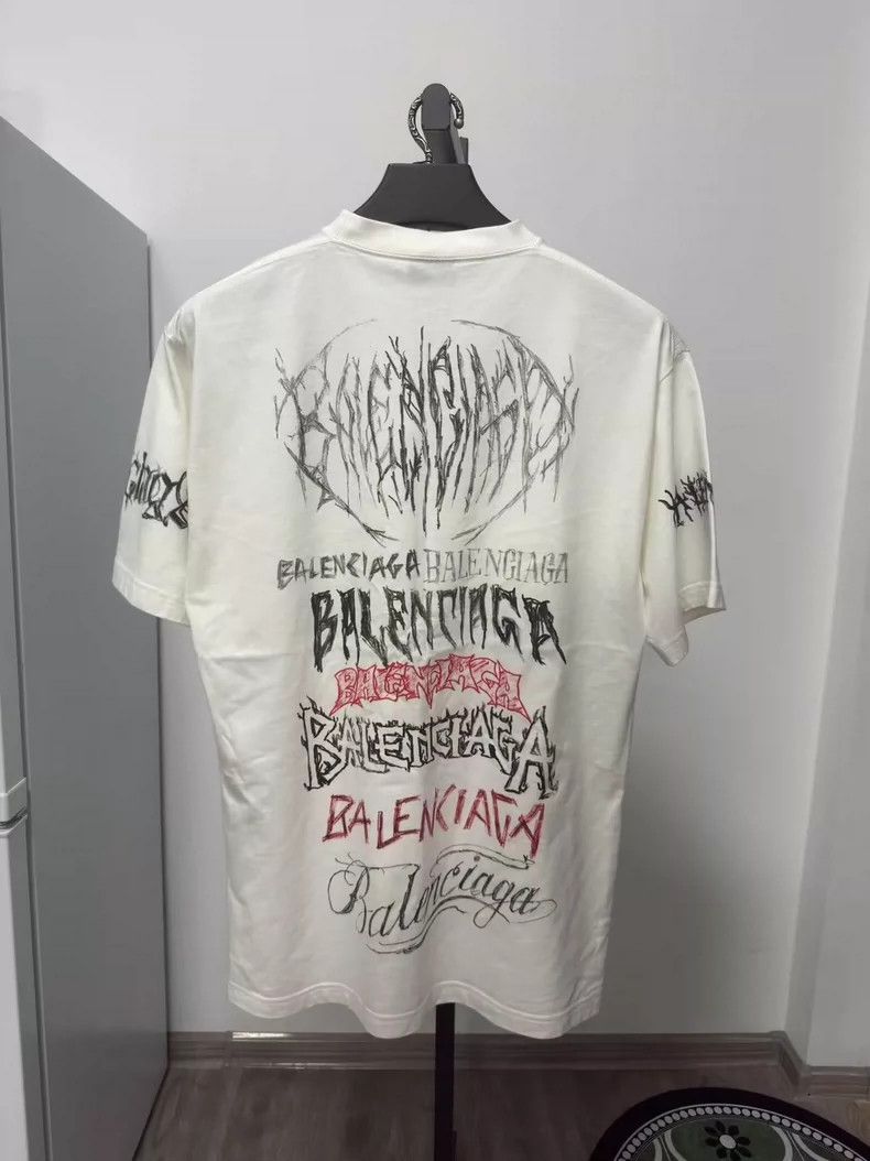 Balenciaga Balenciaga Dragon Year Limited Short Sleeve Size US XXS / EU 40 - 2 Thumbnail