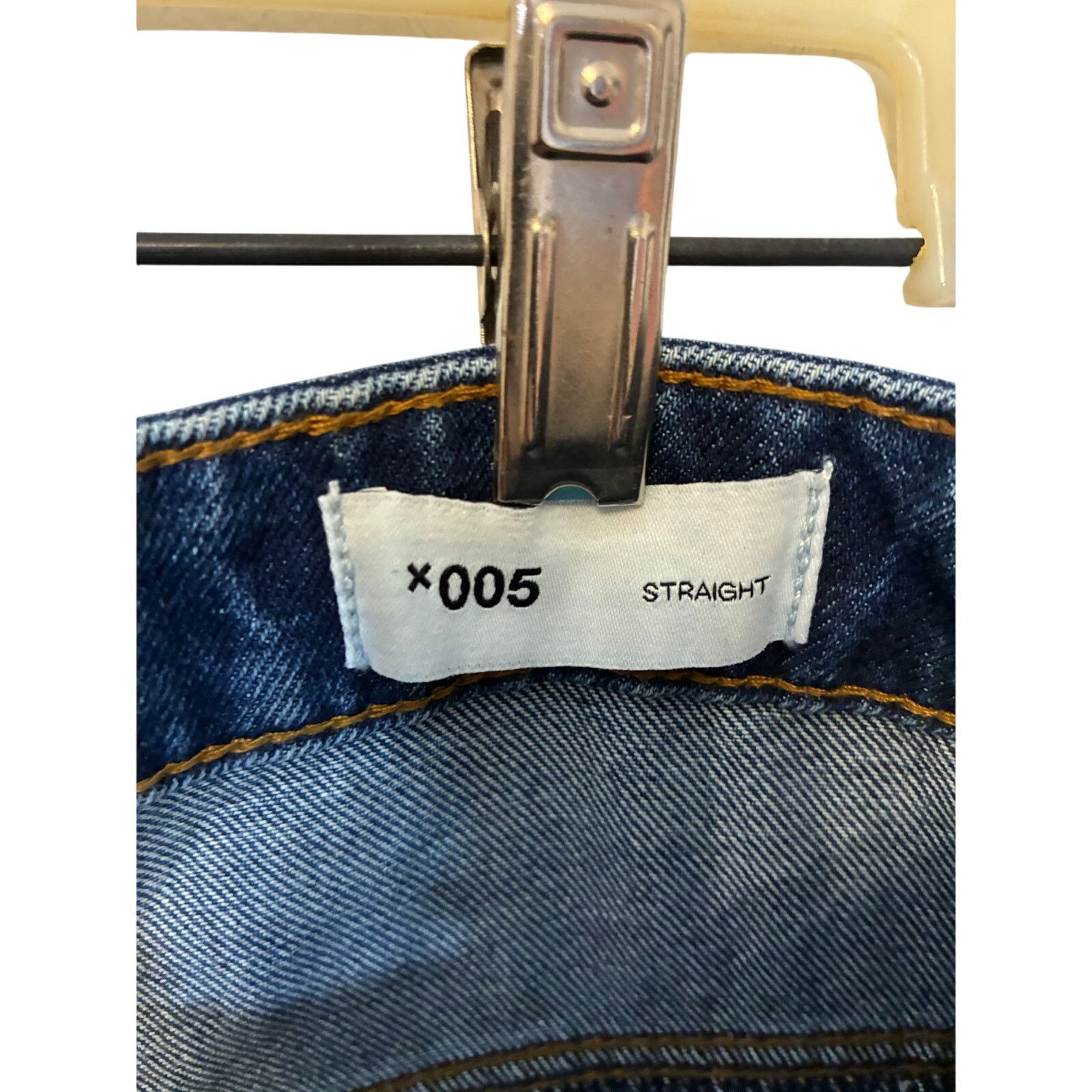 Other Collusion Straight Fit Denim Jean Medium Wash EU 30 / US 8 Size 30" / US 8 / IT 44 - 2 Thumbnail