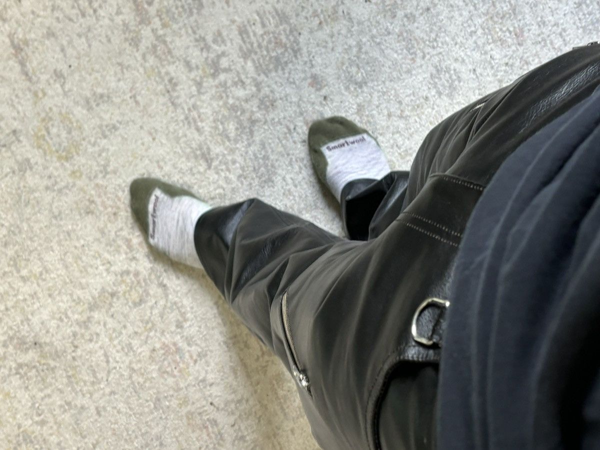 Blackmeans Leather Zip Trousers Size US 32 / EU 48 - 10 Thumbnail