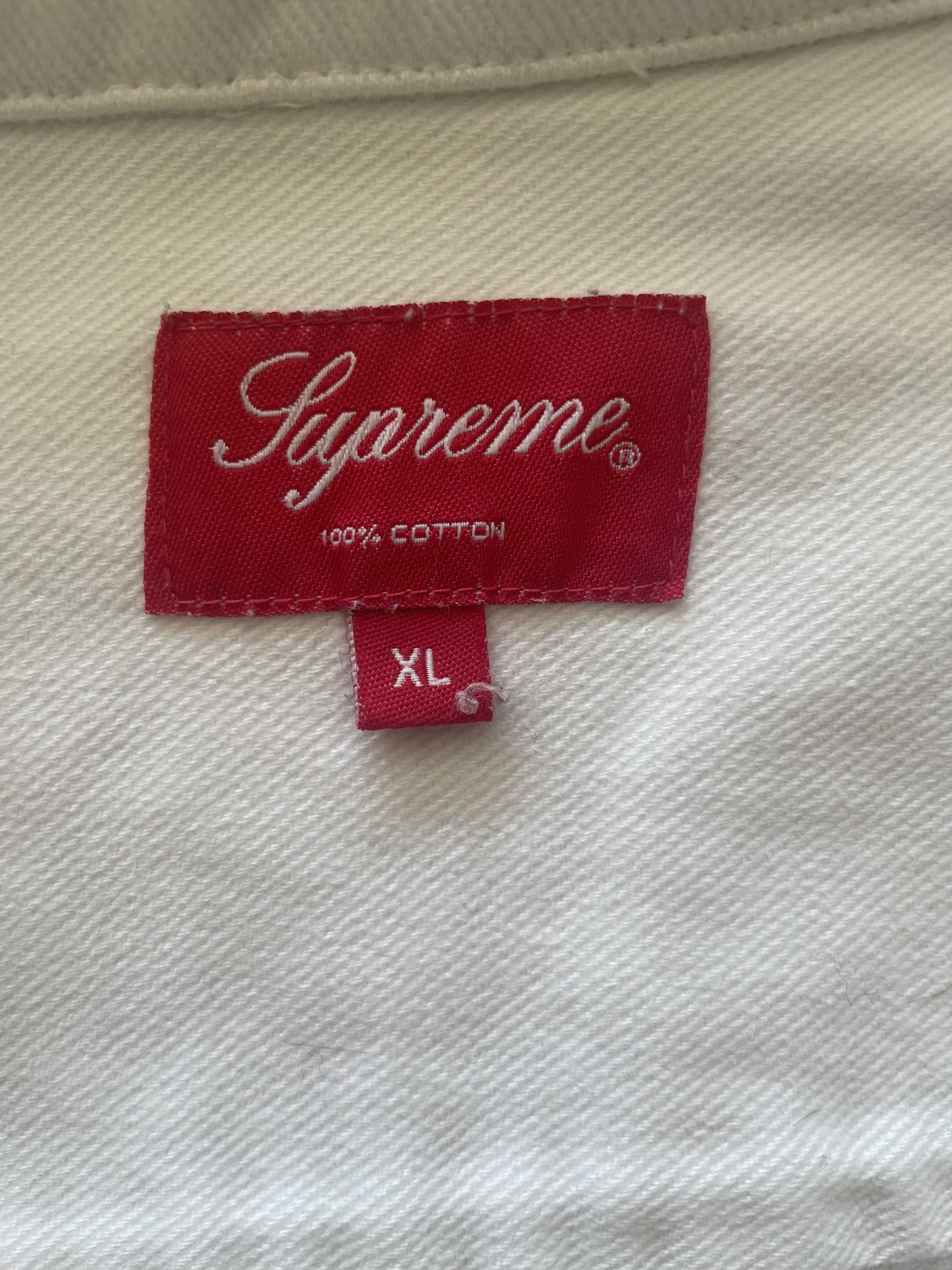 Supreme White Supreme Jacket Size US XL / EU 56 / 4 - 3 Thumbnail