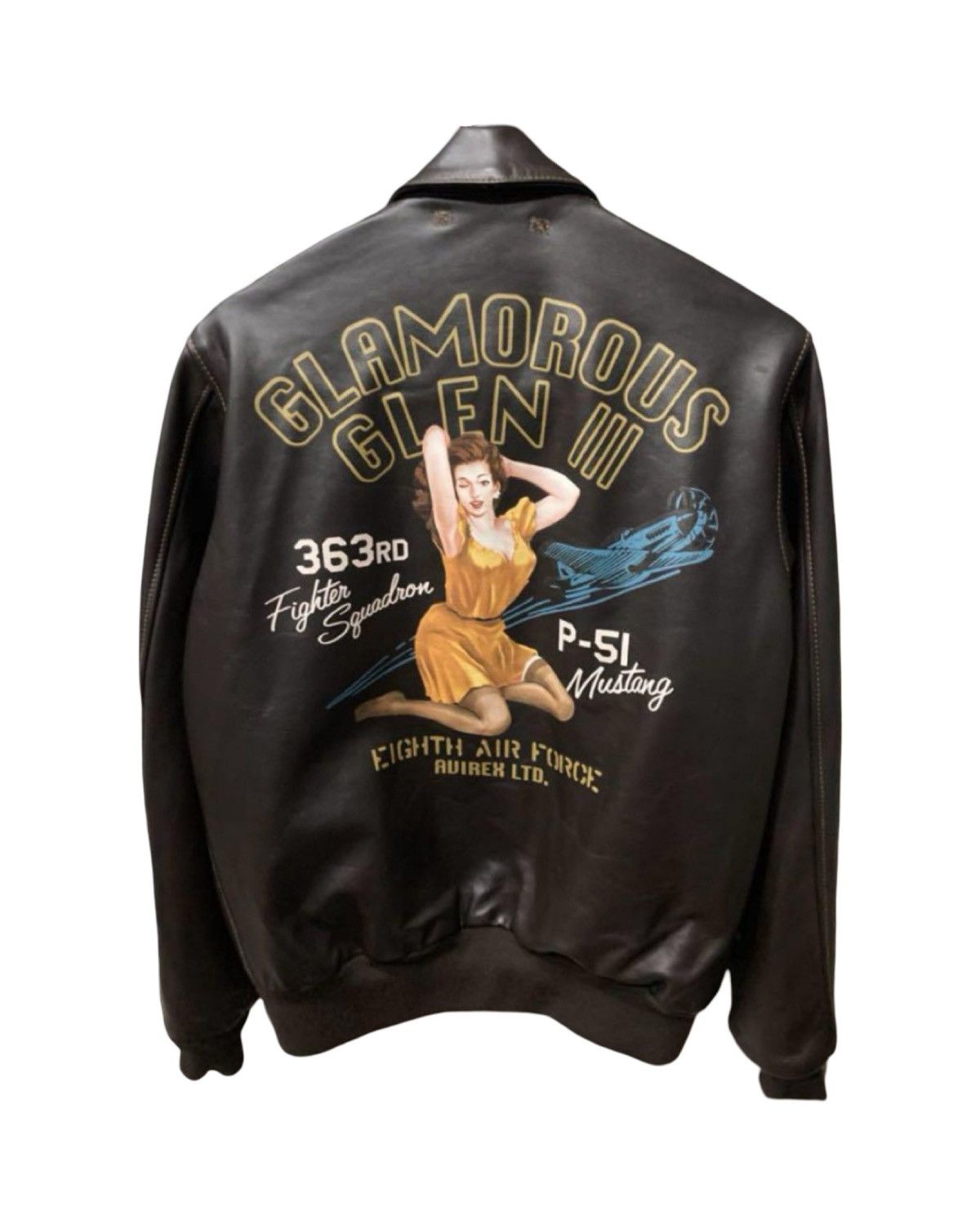 Avirex Choctaw Football Team Leather Varsity | Grailed
